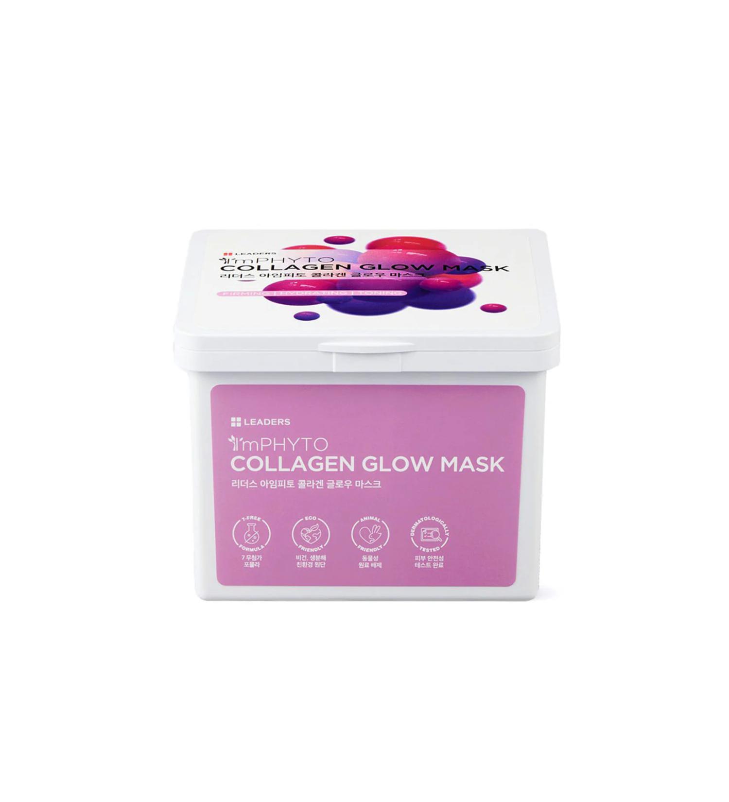 Leaders ImPHYTO Collagen Glow Mask 20 Pieces - Buy Online on GoSupps.com