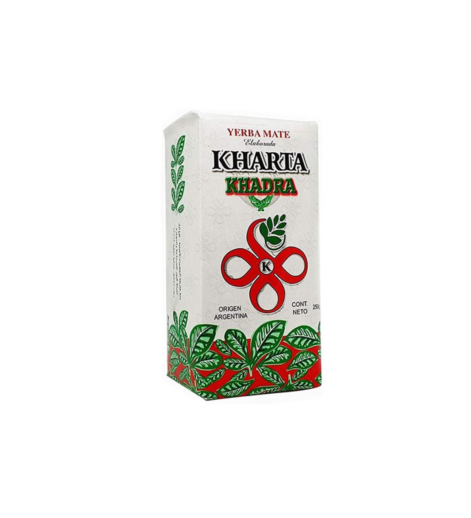 KHARTA Mate Coarse Ground Tea(WHITE) 250 gr Pack (3 PCS)