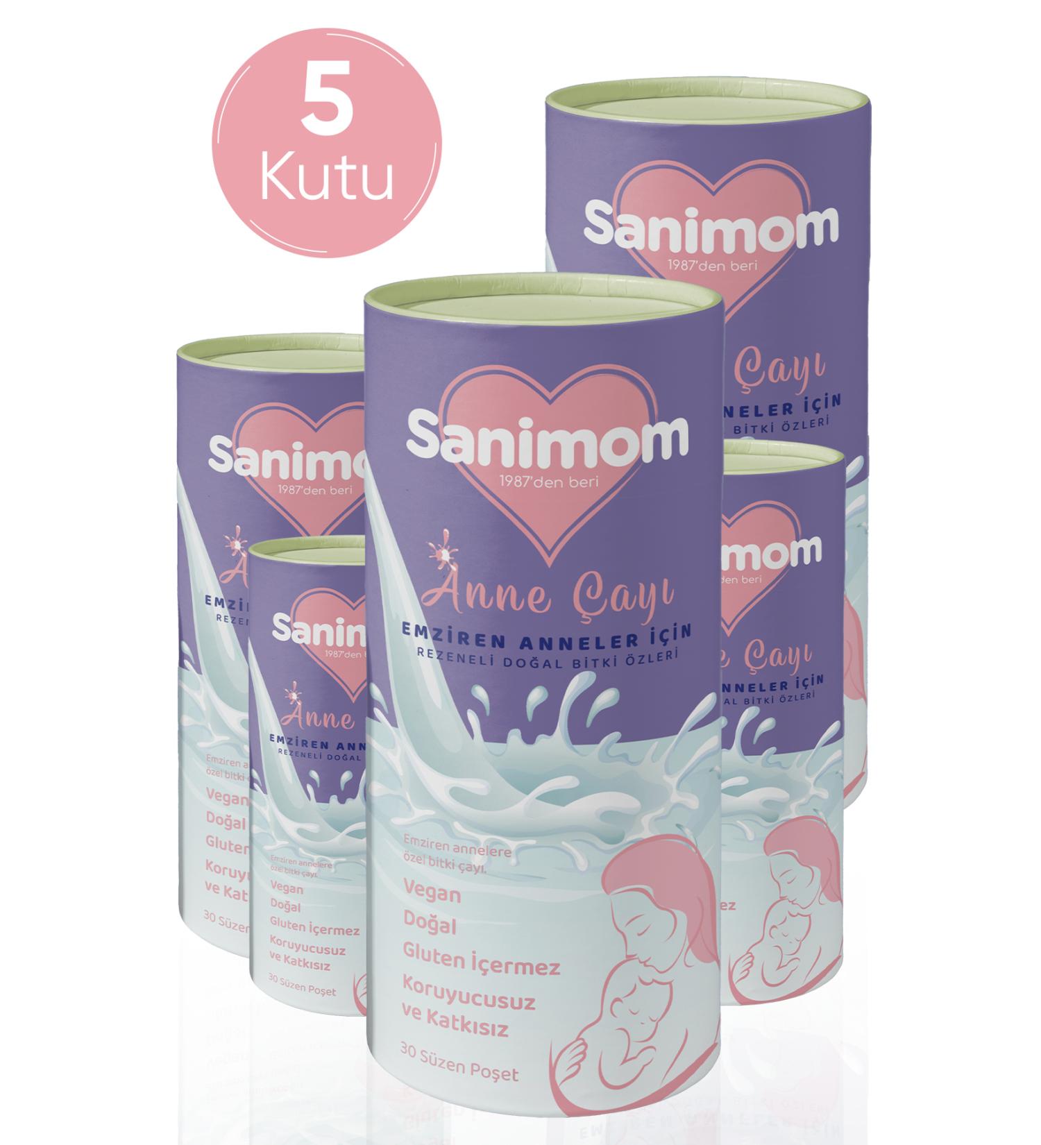 SANIMOM Sanimom Breast Milk Increasing Tea 5 Boxes