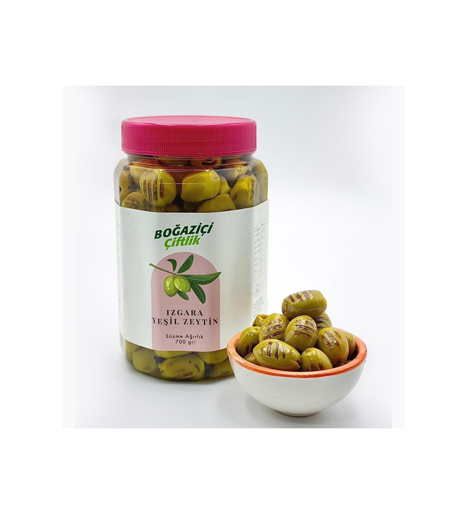 Bogazici Farm Grilled Green Olives