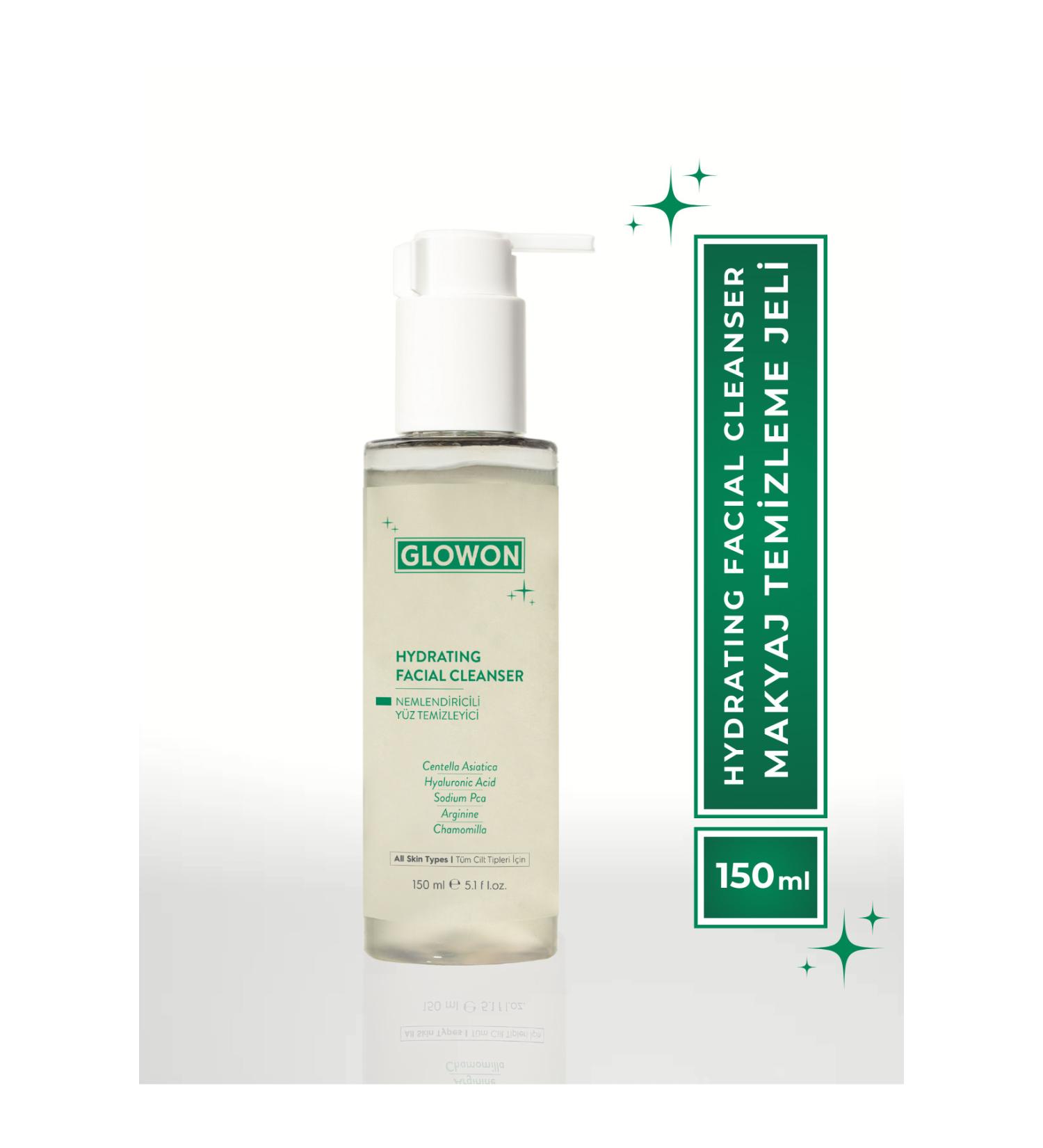 GLOWON HYDRATING FACIAL CLEANSER MAKEUP REMOVING GEL 150 ML - Buy Online on GoSupps.com