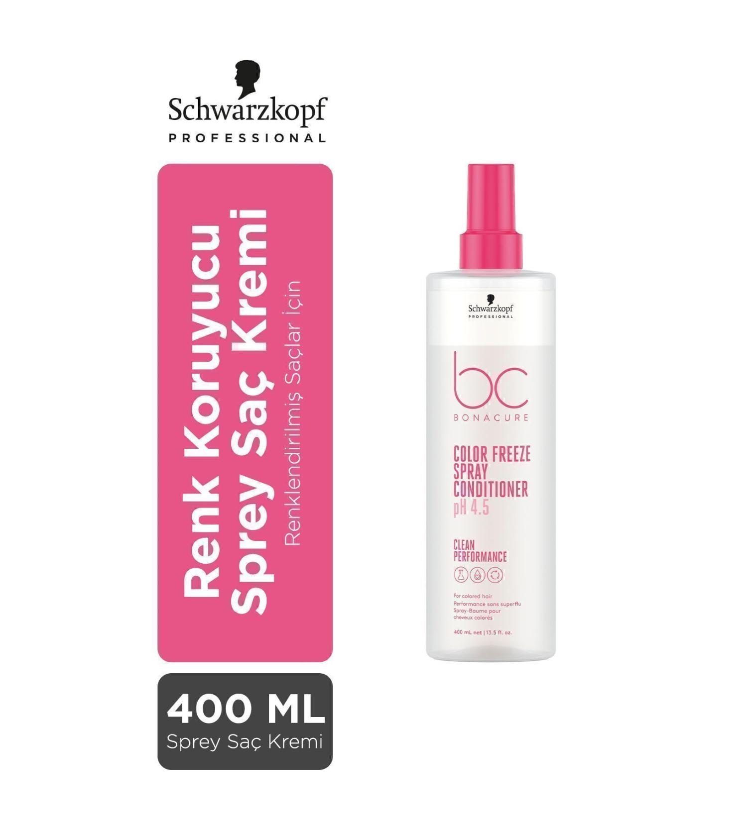 Bonacure Bc Clean - No-Rinse Anti-Color Fading Spray Care Cream 400 ml CYT454554545487781212
