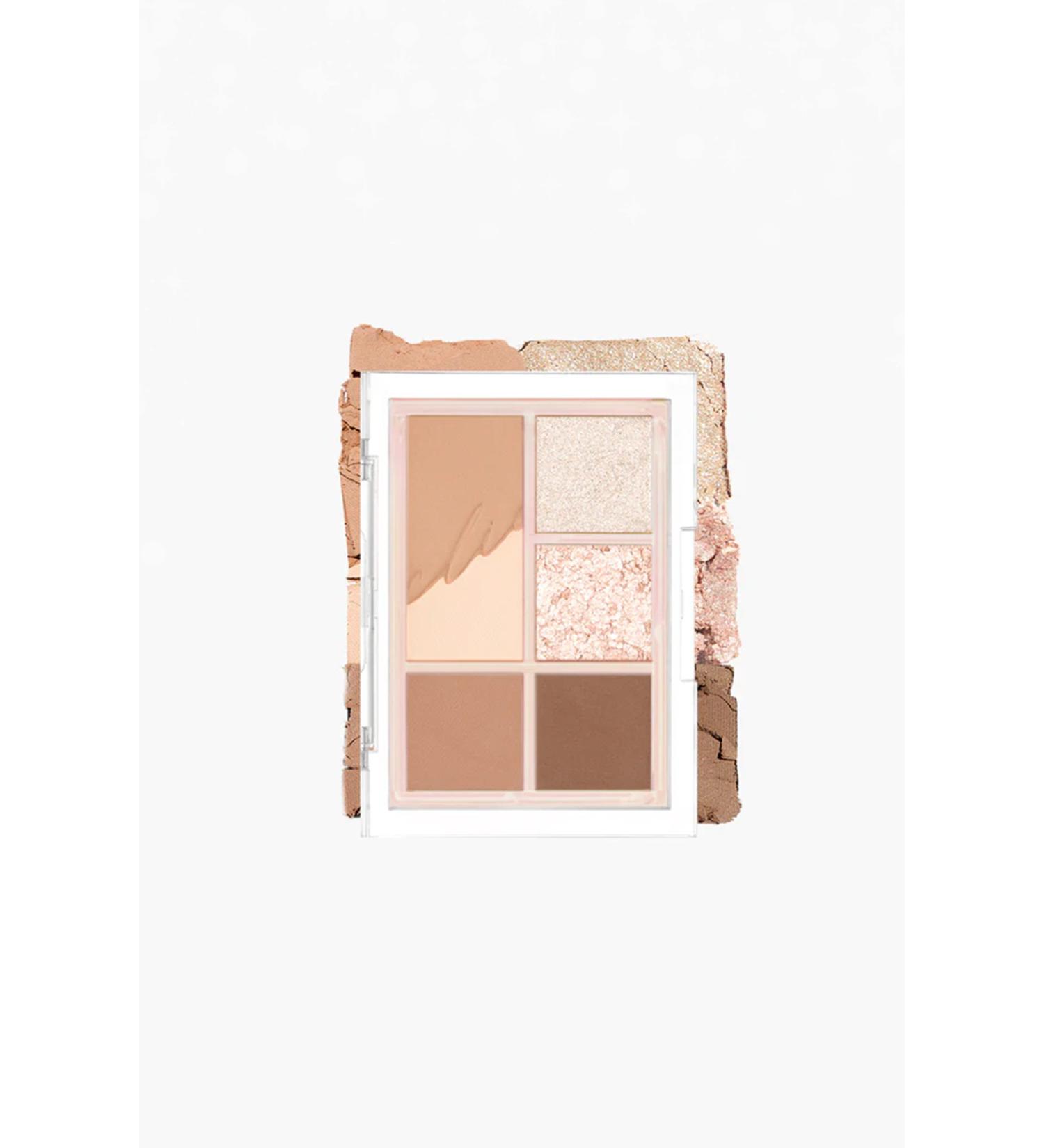 CLIO Eye-Catching Highly Pigmented Mini Eyeshadow Palette Clio Pro Eye Palette Mini (04 Falling in Nude) - Buy Online on GoSupps.com