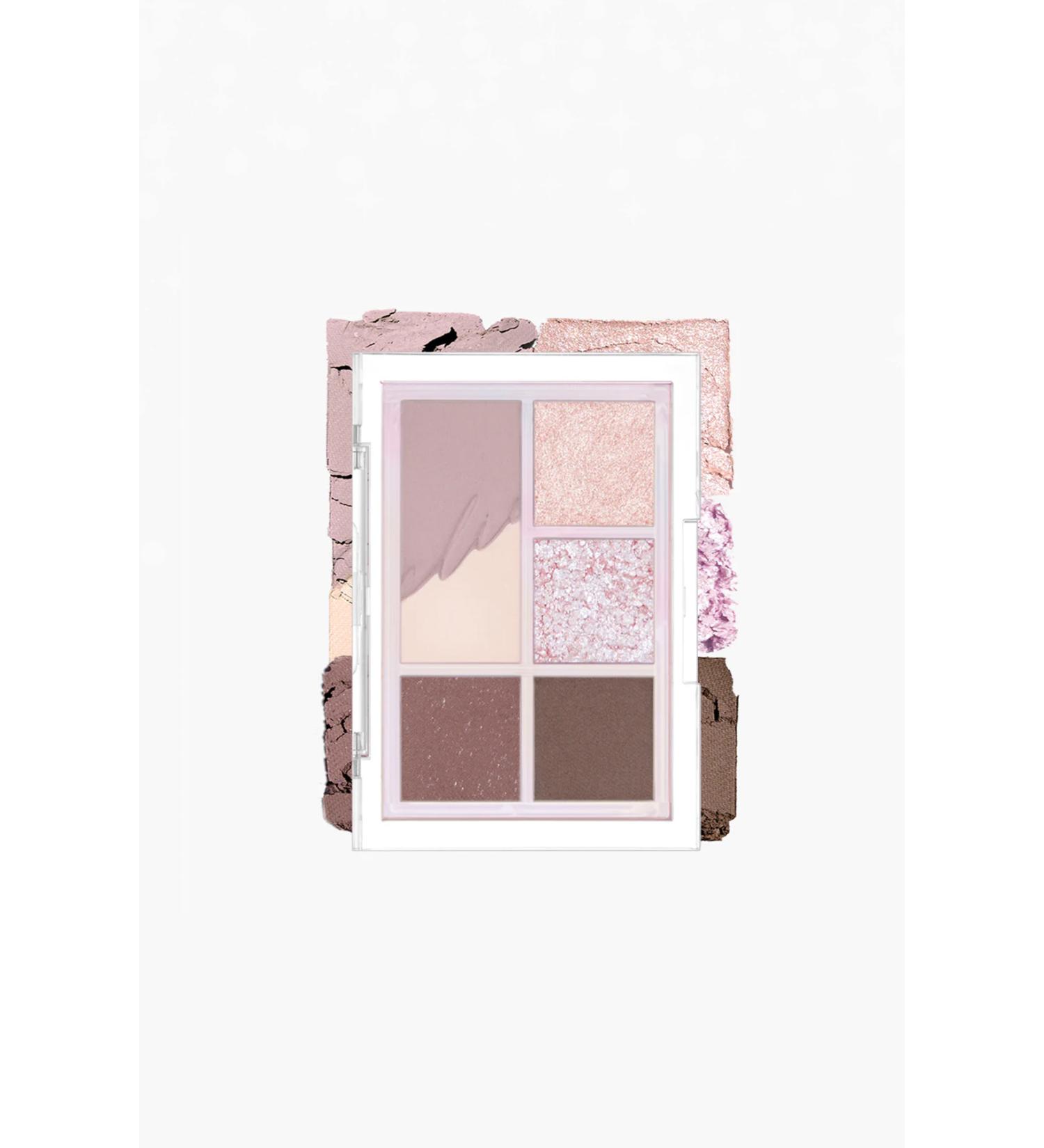 CLIO Clio Pro Eye Palette Mini (03 Blooming Mauve) - Eye-Catching Highly Pigmented Mini Eyeshadow Palette - Buy Online on GoSupps.com