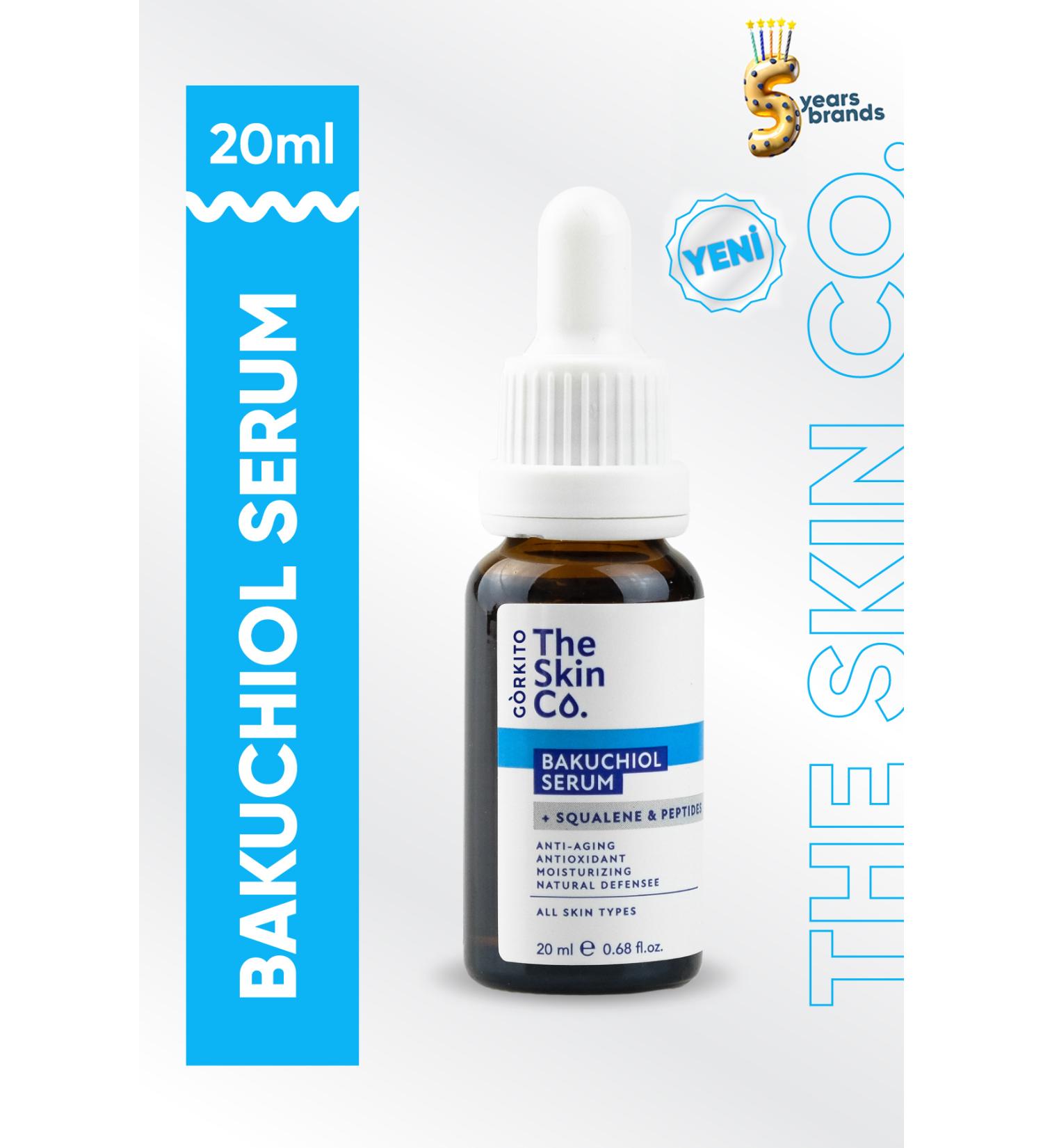 G rkito The Skin Co. Bakuchiol Anti-Aging Herbal Retinol Serum 20 Ml - Buy Online on GoSupps.com