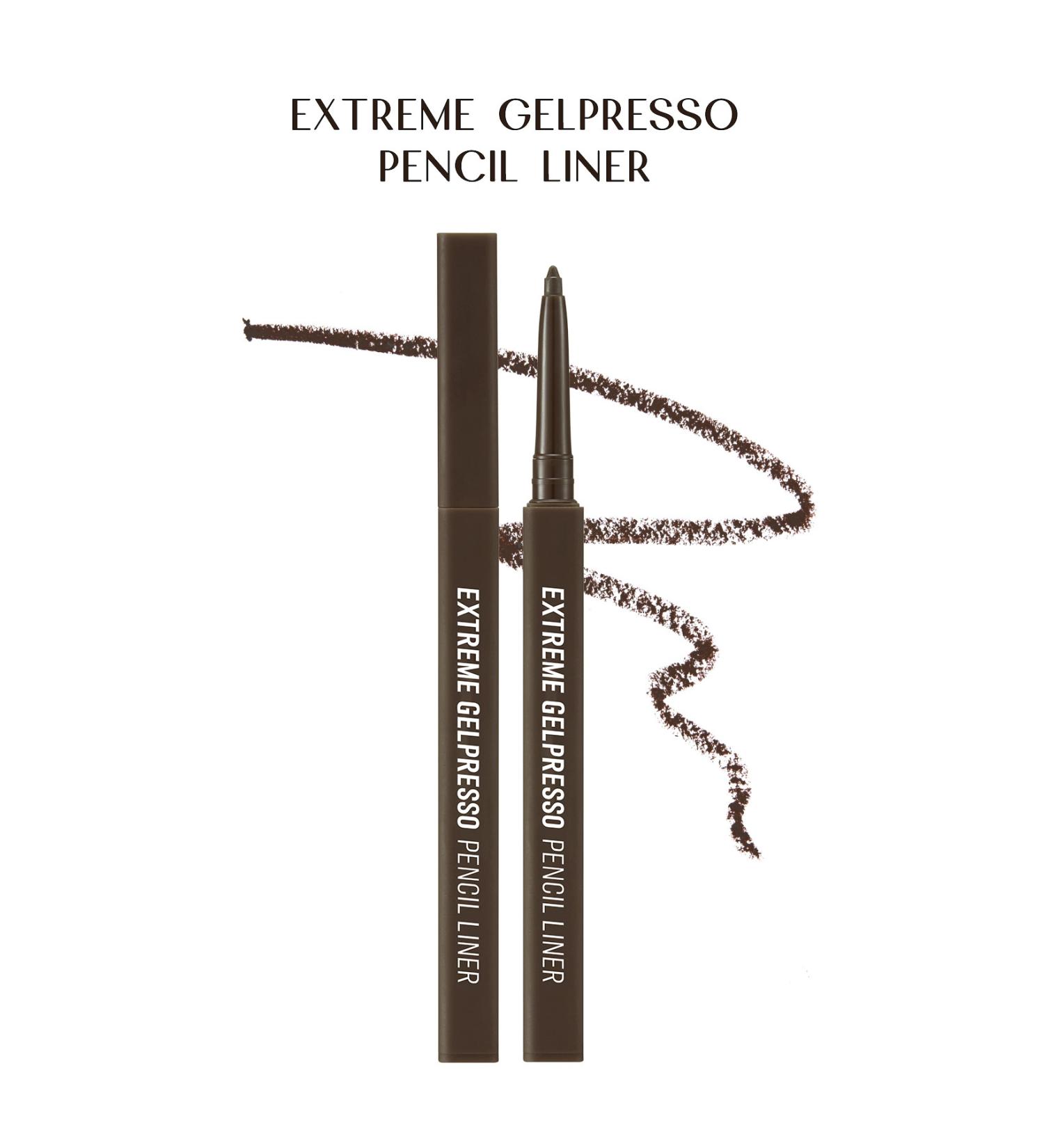 CLIO Waterproof All-Day Pencil Eyeliner CLIO Extreme Gelpresso Pencil Liner (01 Black Brown) - Buy Online on GoSupps.com