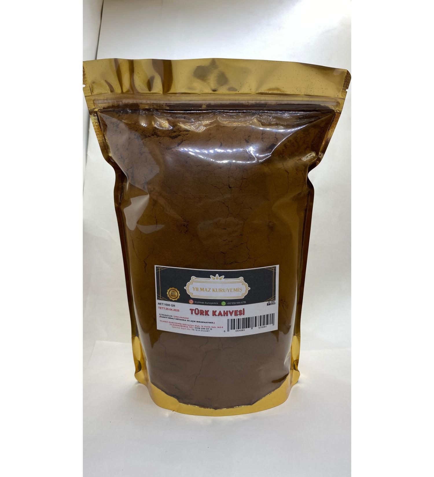 YILMAZKURUYEMYIS Medium Roasted Turkish Coffee 500 gr