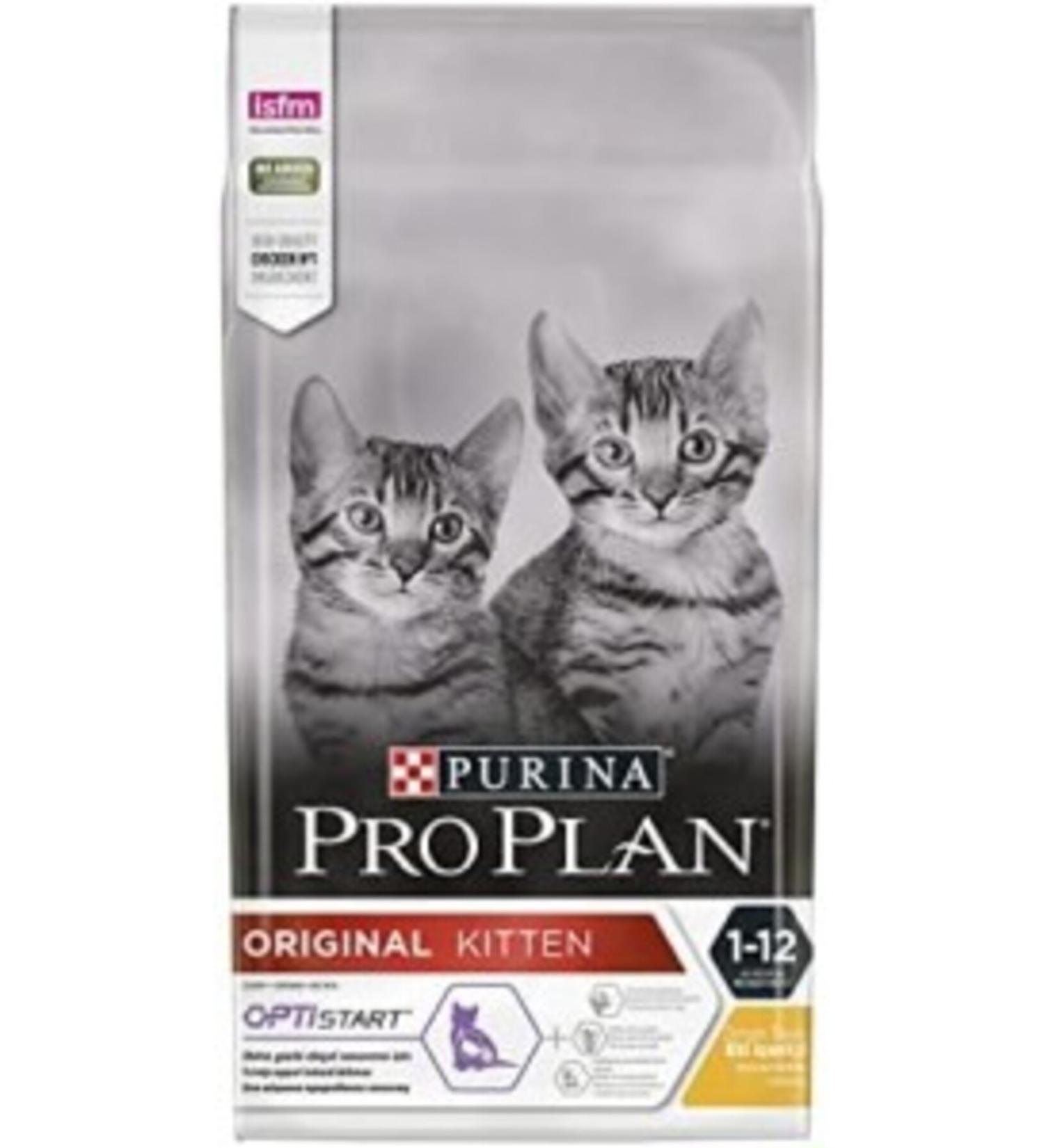 Furlo PRO PLAN Original Kitten Chicken Dry Cat Food 1.5 kg