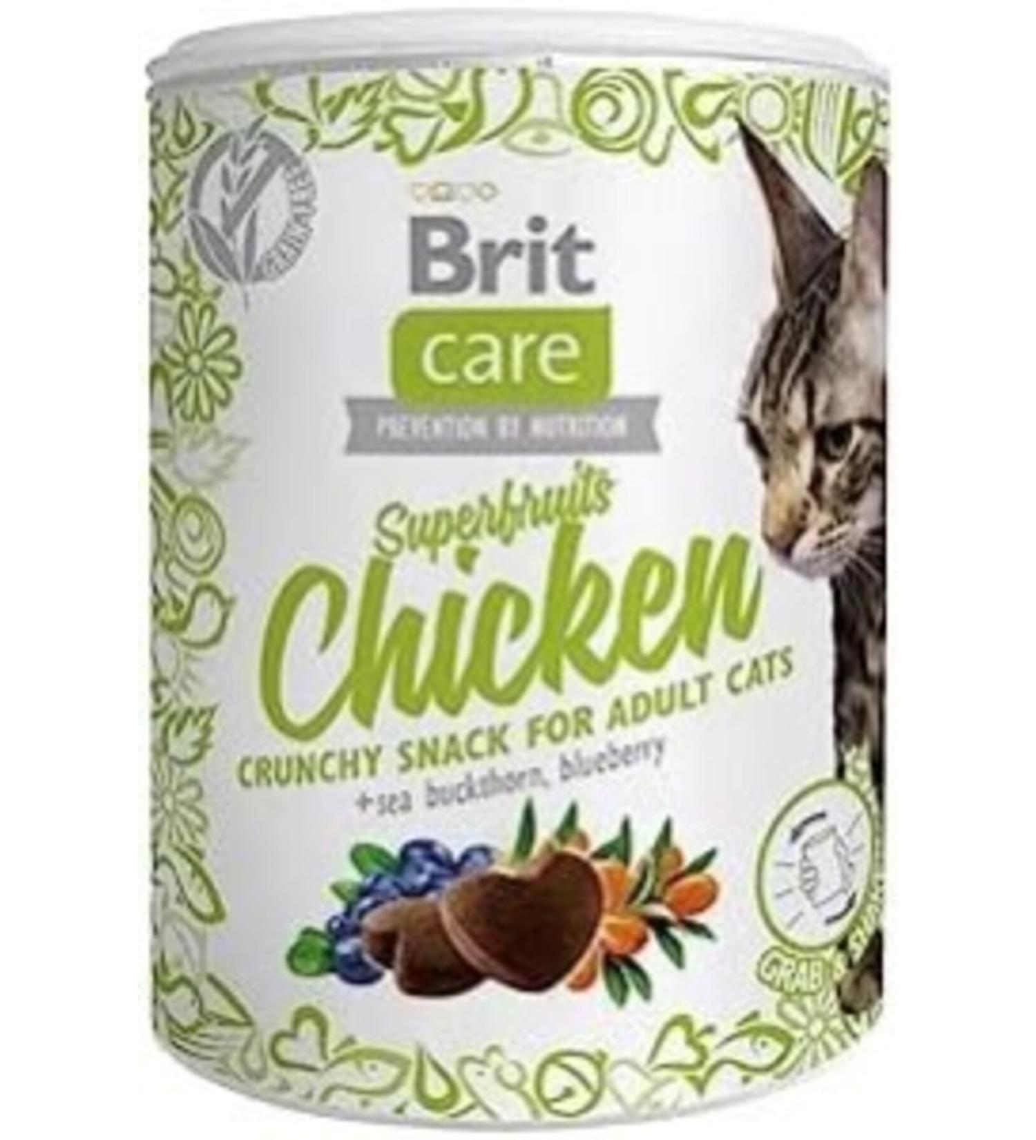 Brit Care Superfruits Crunchy Snack Superfood (Sea Buckthorn & Blueberry) Grain Free Chicken