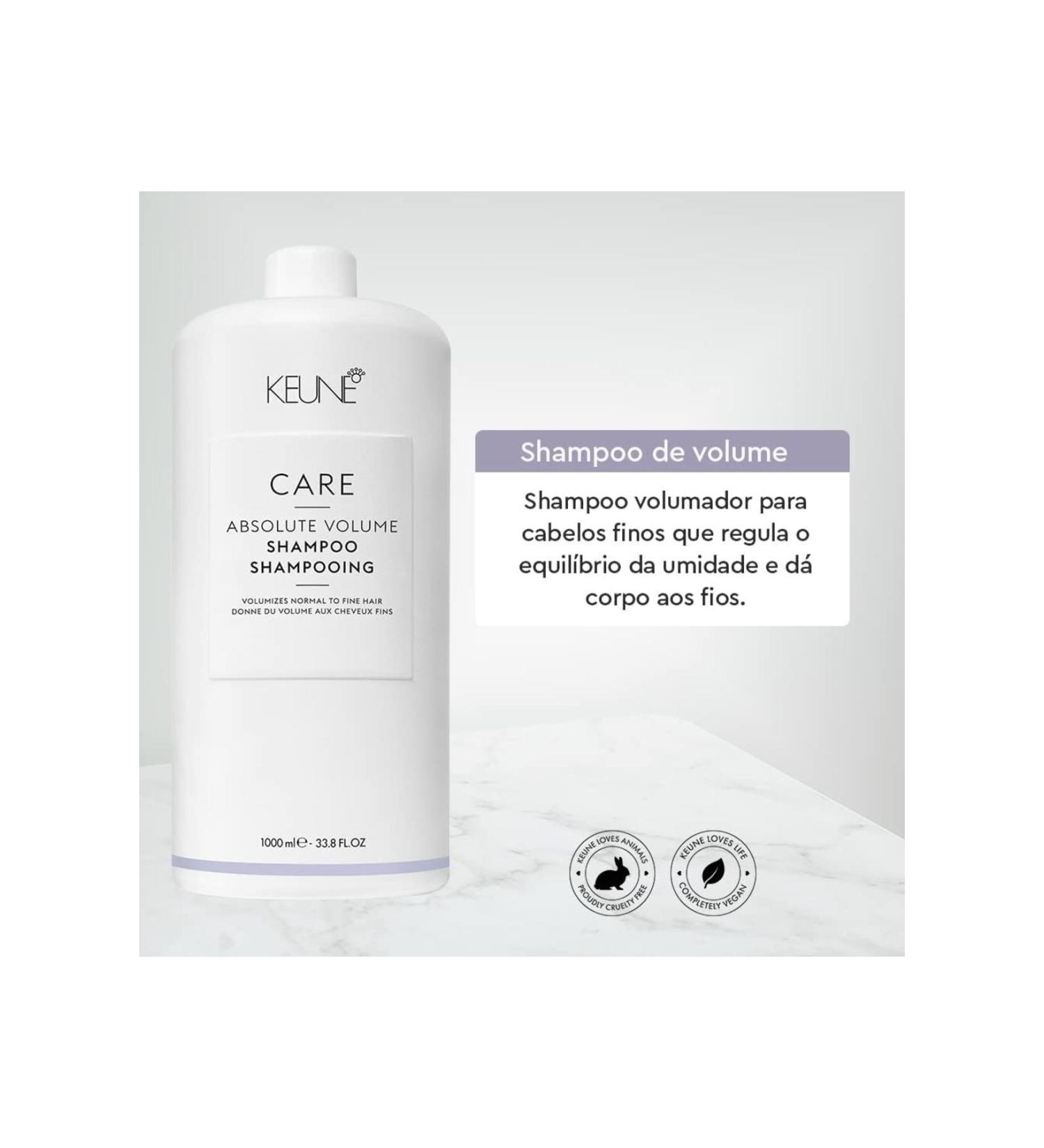 Keune Absolute Volume - SHAMPOO THAT GIVES VOLUME AND STRENGTH TO YOUR HAIR 1000 ML CYT5457845121212788787545