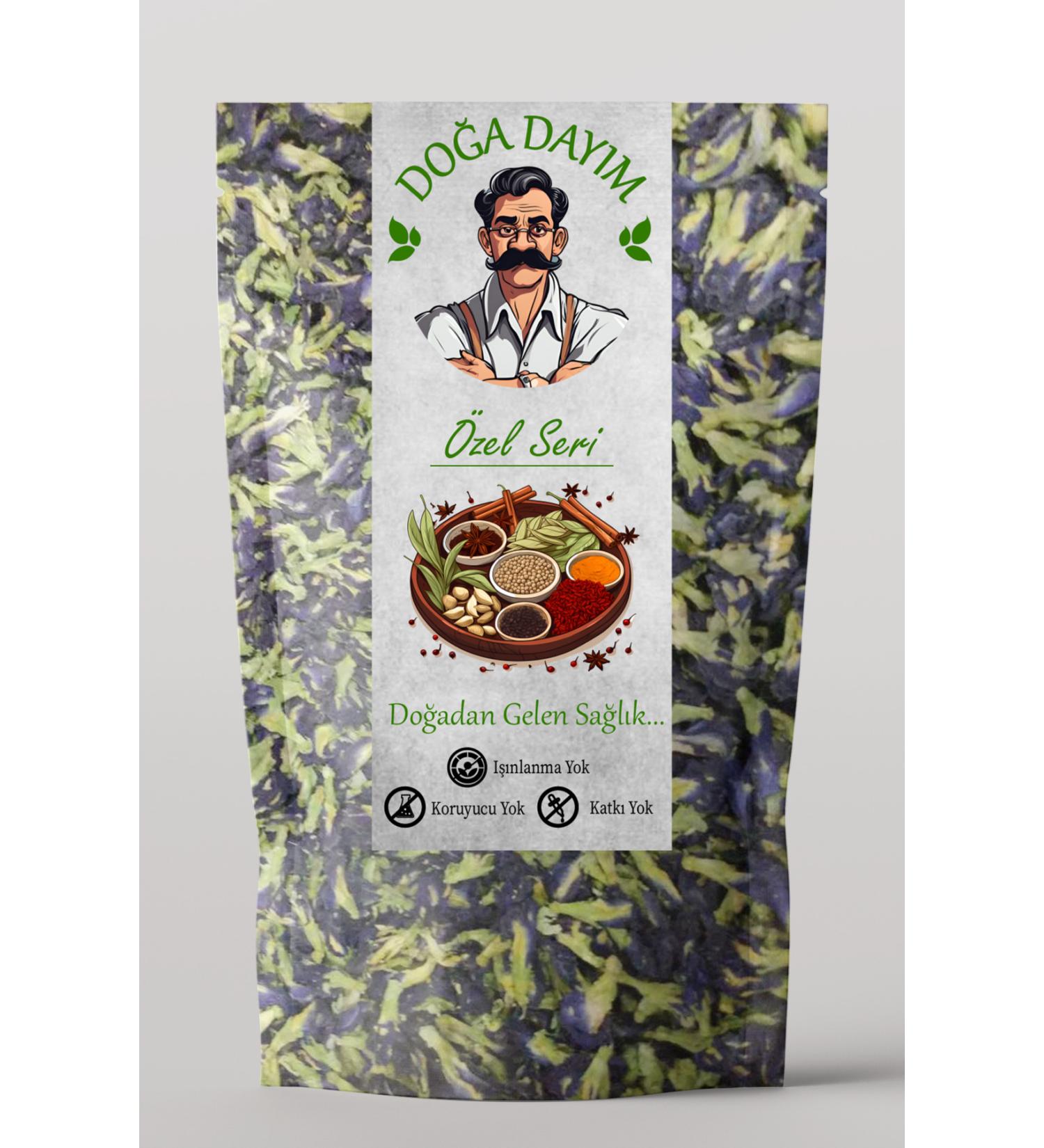 Uncle Do a 30 Gr Blue Butterfly Ivy Tea (1st Quality) Butterfly Pea