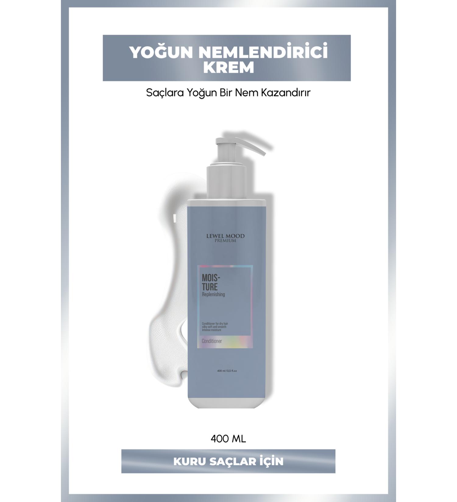 Level Mood Premium Moisture Moisture Care Cream for Dry and Damaged Hair 400 ml Level Mode - Buy Online on GoSupps.com