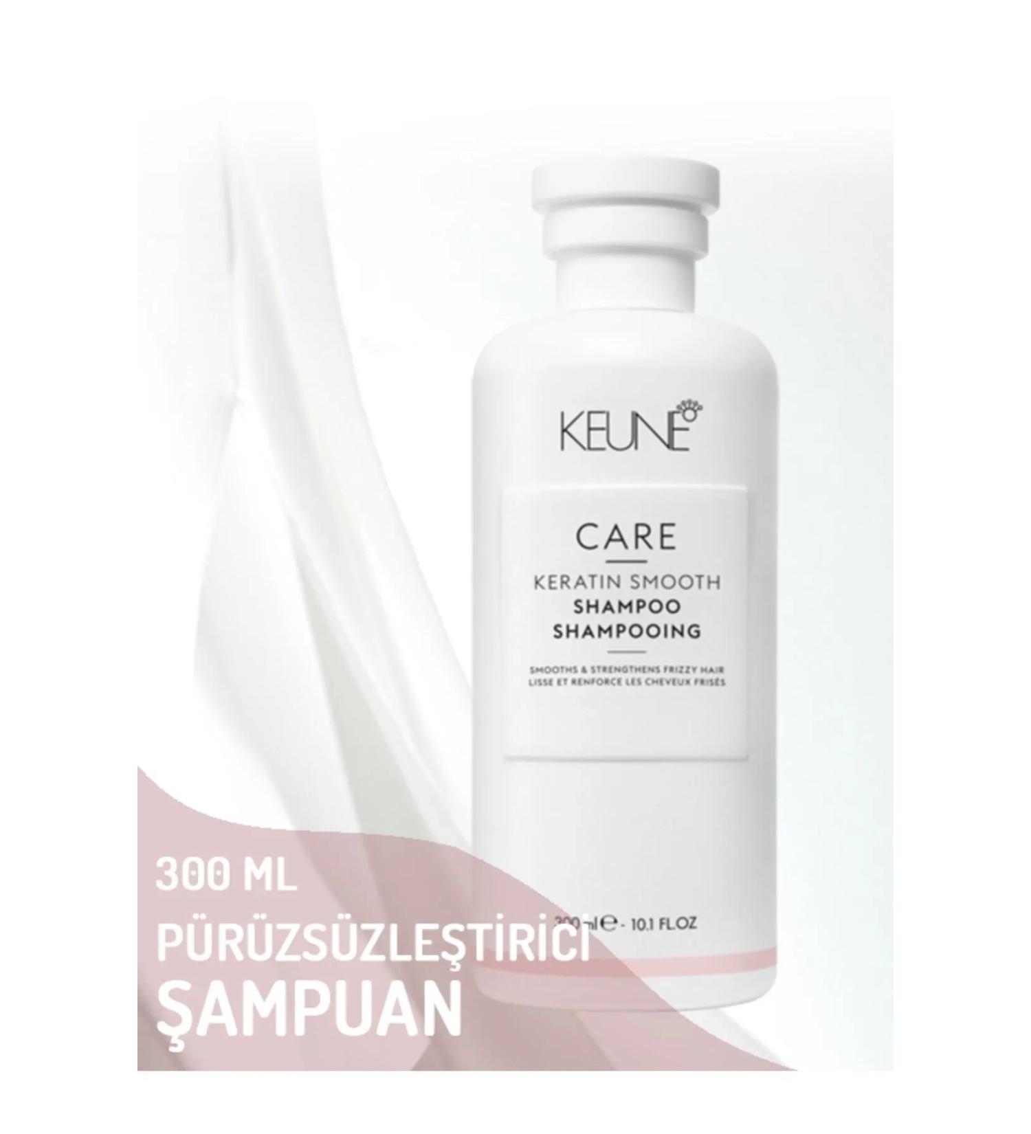 Keune Care Keratin Smooth-Anti-Frizz Shampoo for All Hair Types 300ml CYT97912121287877878932