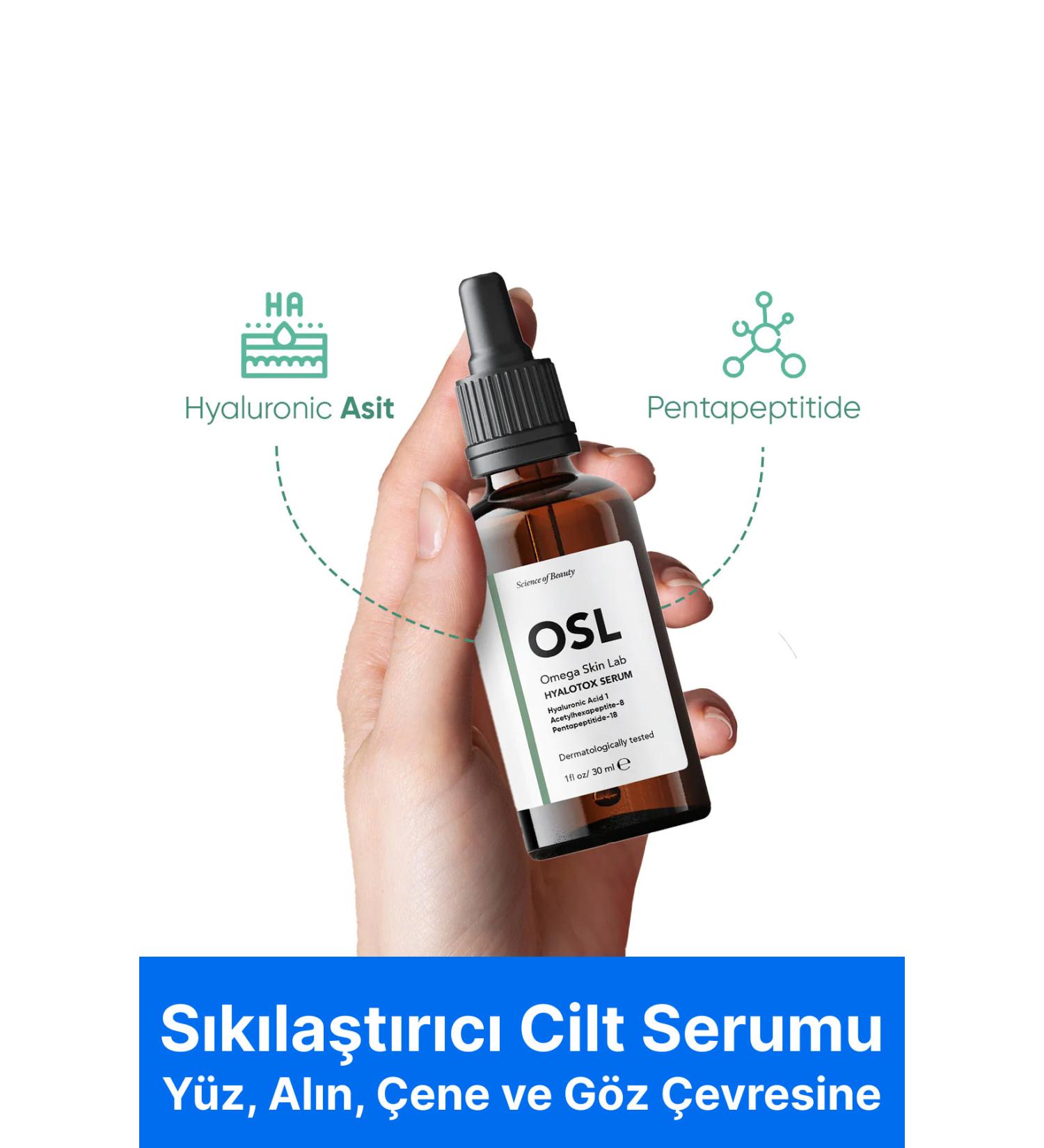 OSL Omega Skin Lab Hyalotox Serum 30ml (FIRMING SERUM) - Buy Online on GoSupps.com