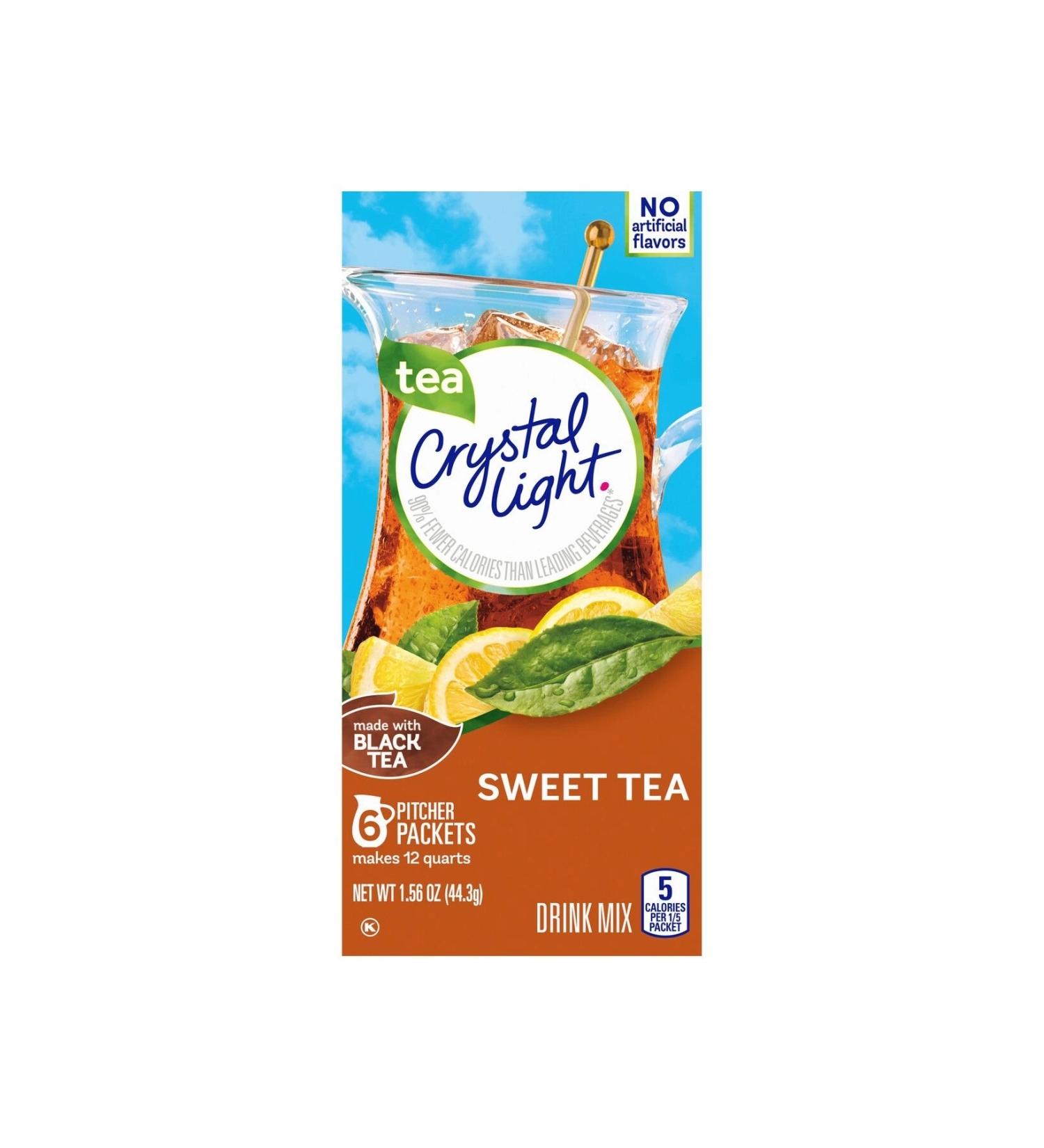 CRYSTAL Light Sweet Tea 6 Packets 44.3 gr