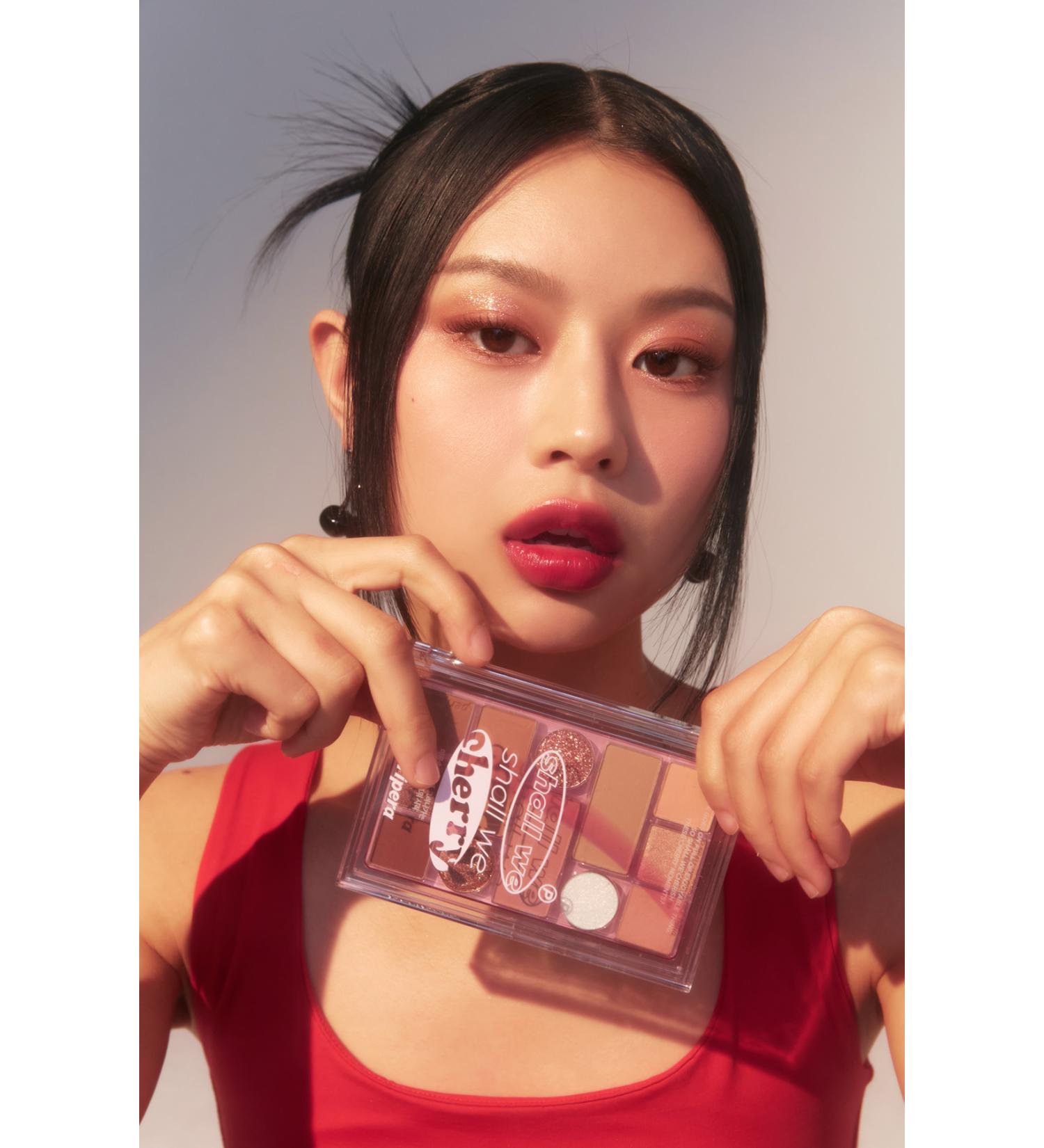 PERIPERA All Take Mood Technique Palette (02 Shall We Cherry) - Multi-Purpose Palette in Shimmer and Matte Form - Buy Online on GoSupps.com