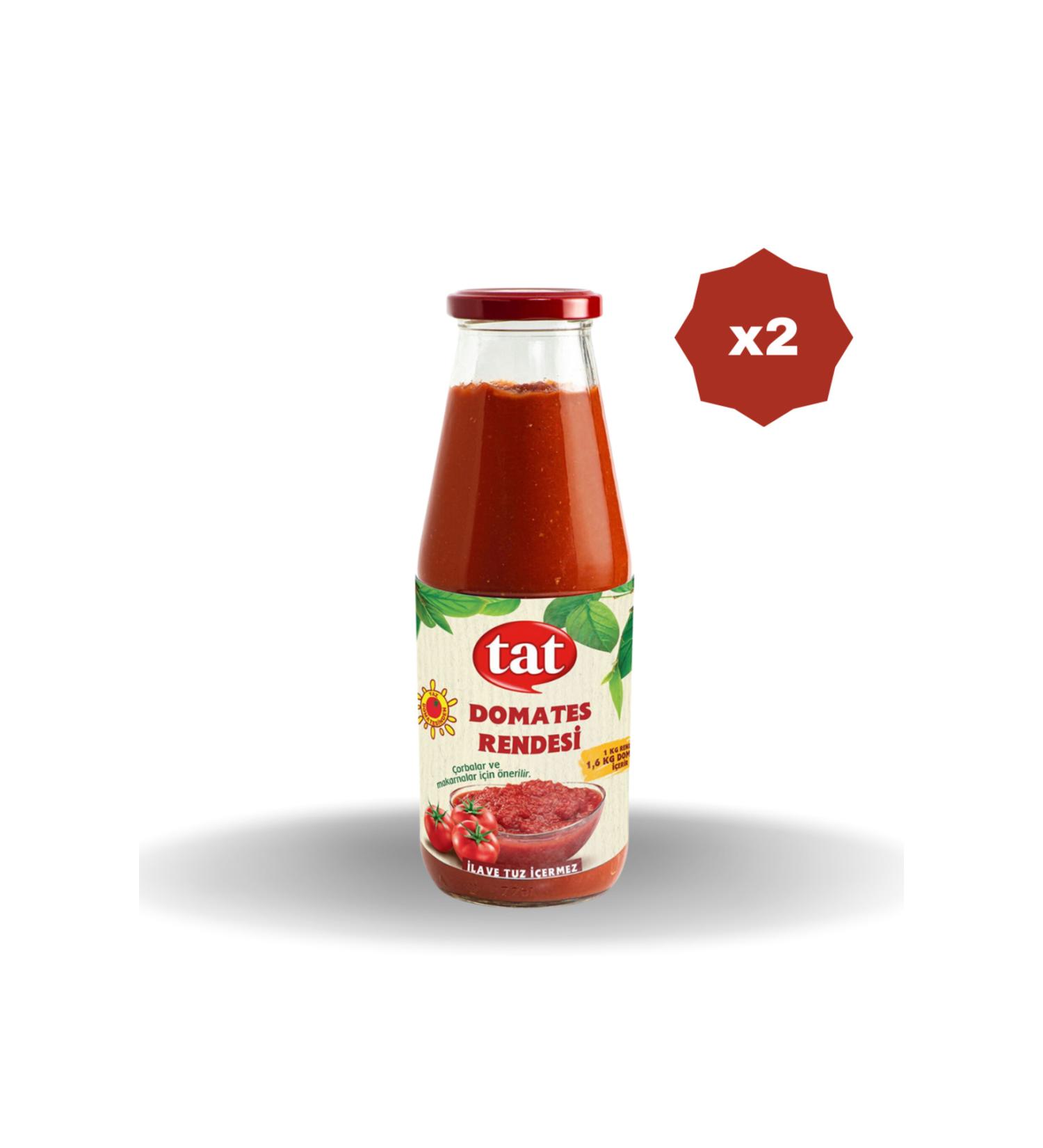 Tat Tomato Grated 685 gr 2 Pieces