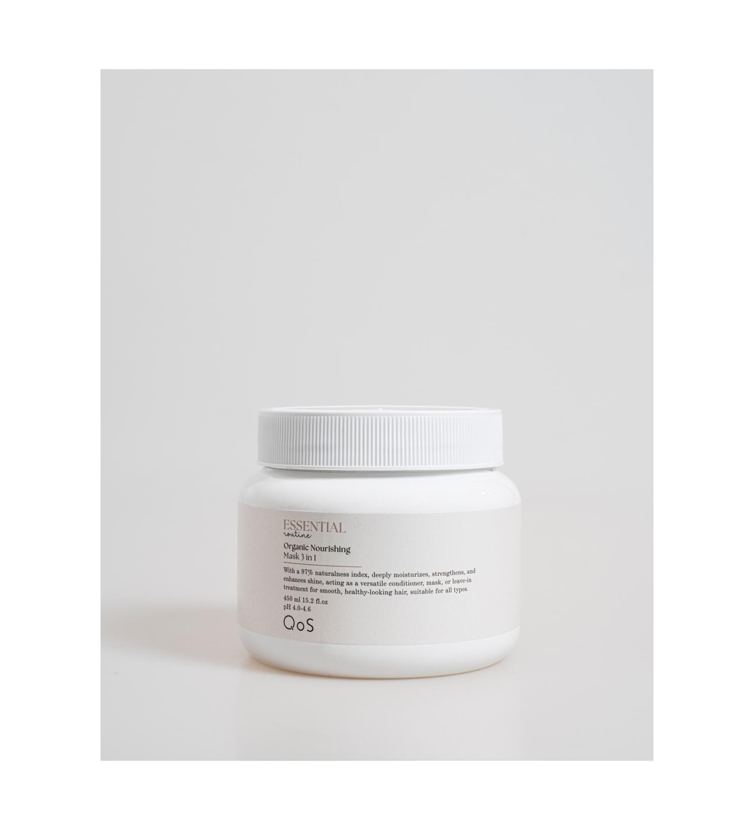 QOS Essential Routine Organic Nourishing Mask 3 in 1