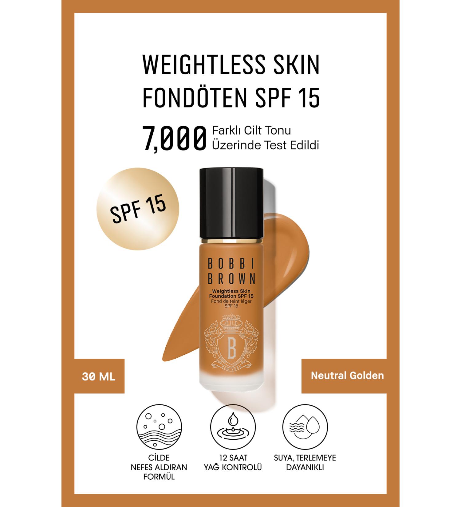 Bobbi Brown Moisturizing Foundation SPF15 30ml With Intense and Light Formula-Neutral Golden Passi.5002