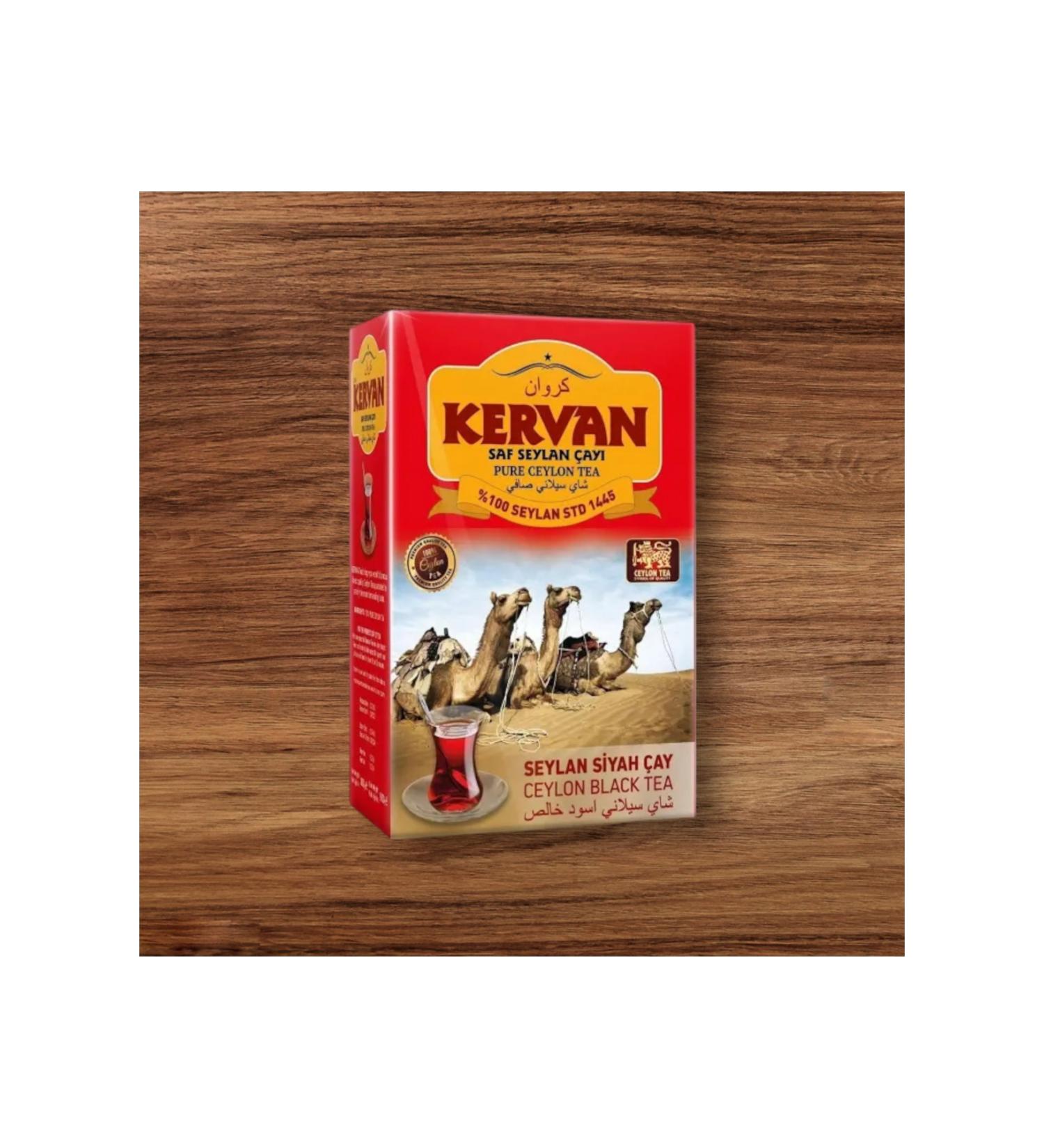 YEMEN KURUKAHVE Kervan Pure Ceylon Tea Std 1445 (Red) Net: 800G