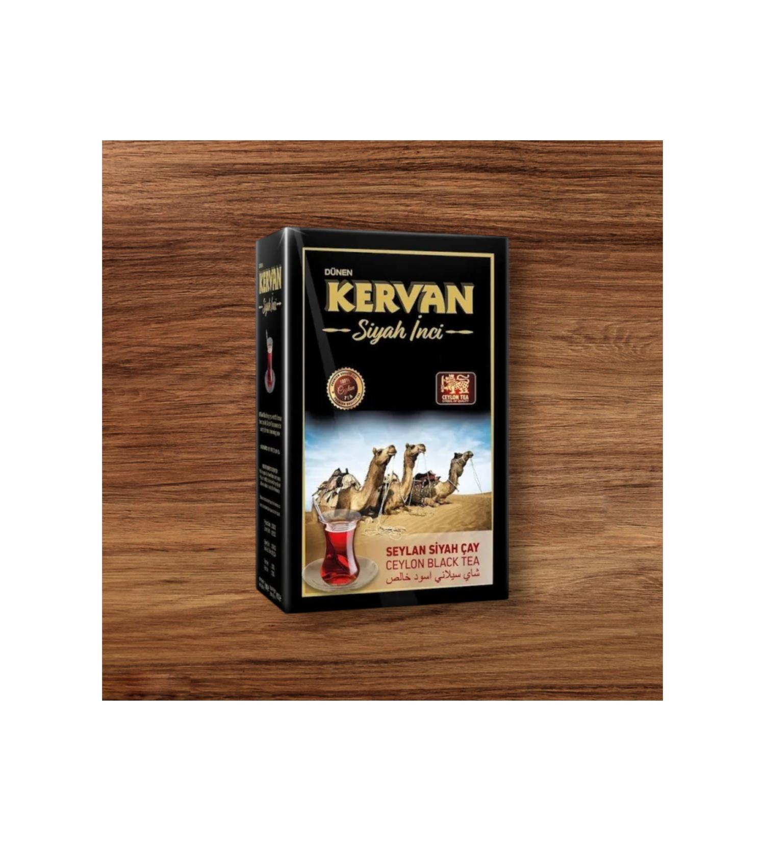 YEMEN KURUKAHVE Kervan Pure Ceylon Black Pearl (Black) Net: 800 G