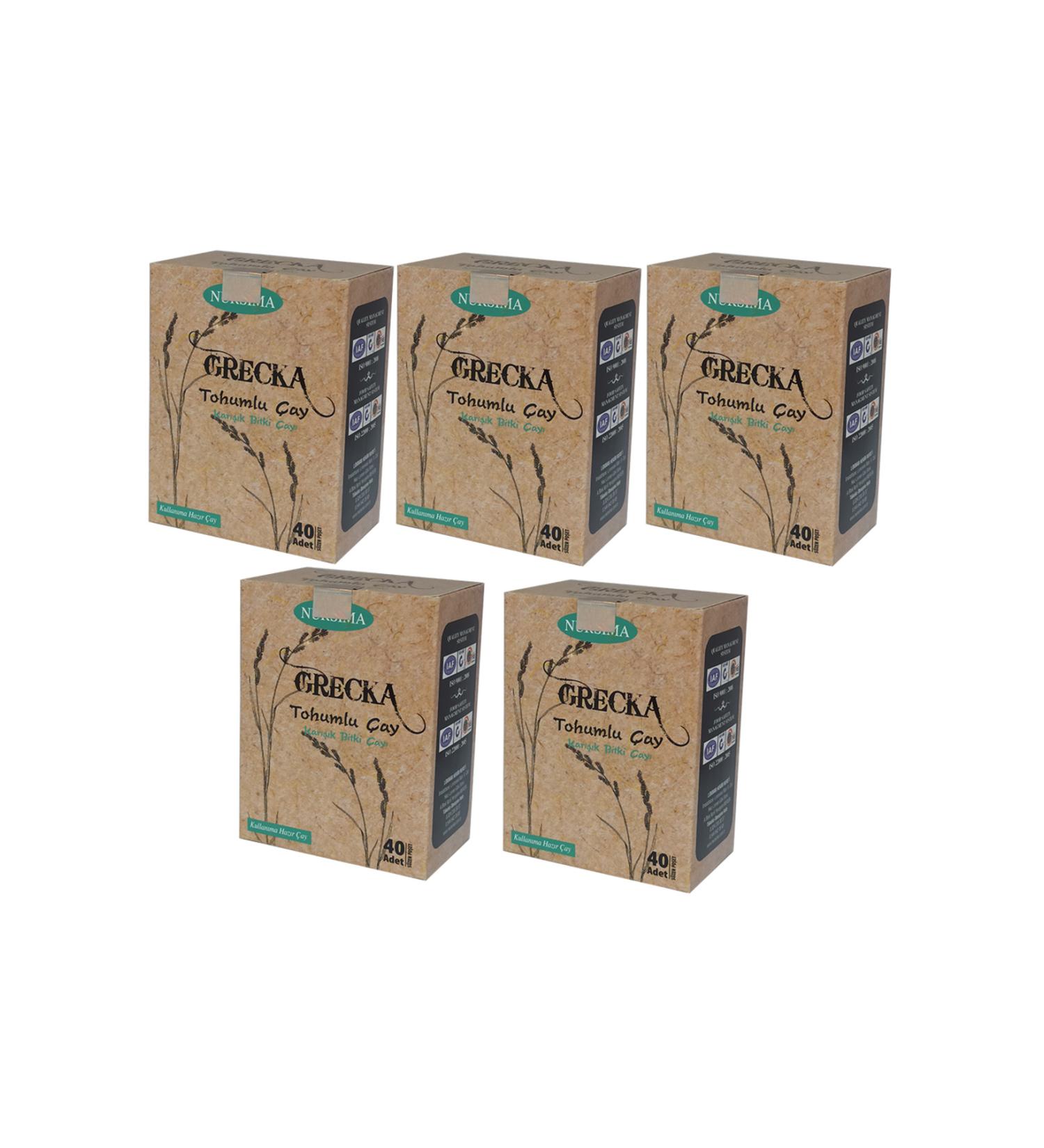 Nursima Gre ka Seed Mixed Herbal Tea 40' Filter Bags 5 Boxes