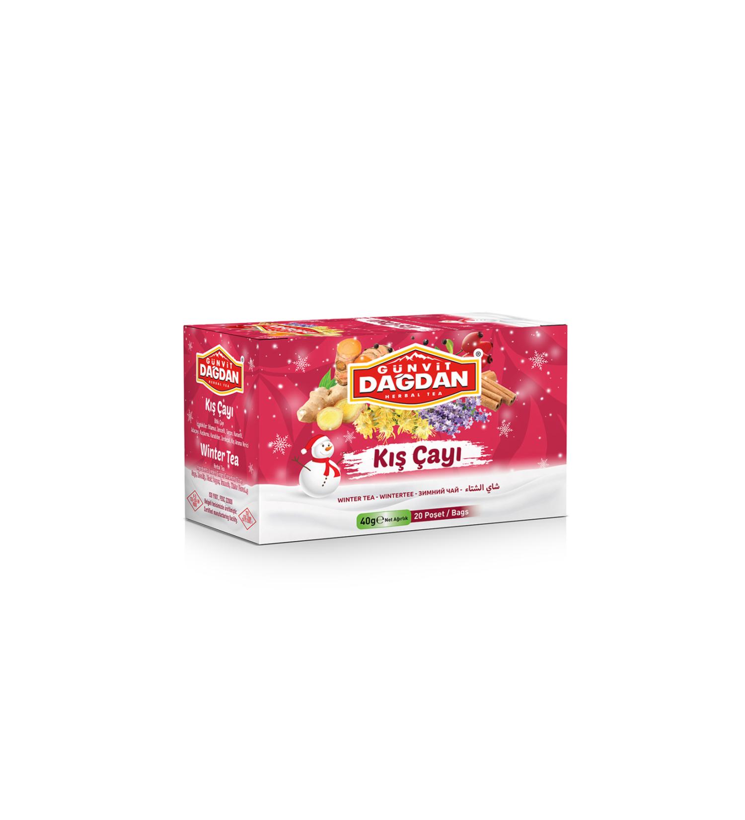 Easy Supply Winter Tea Cup Bag 20 pcs