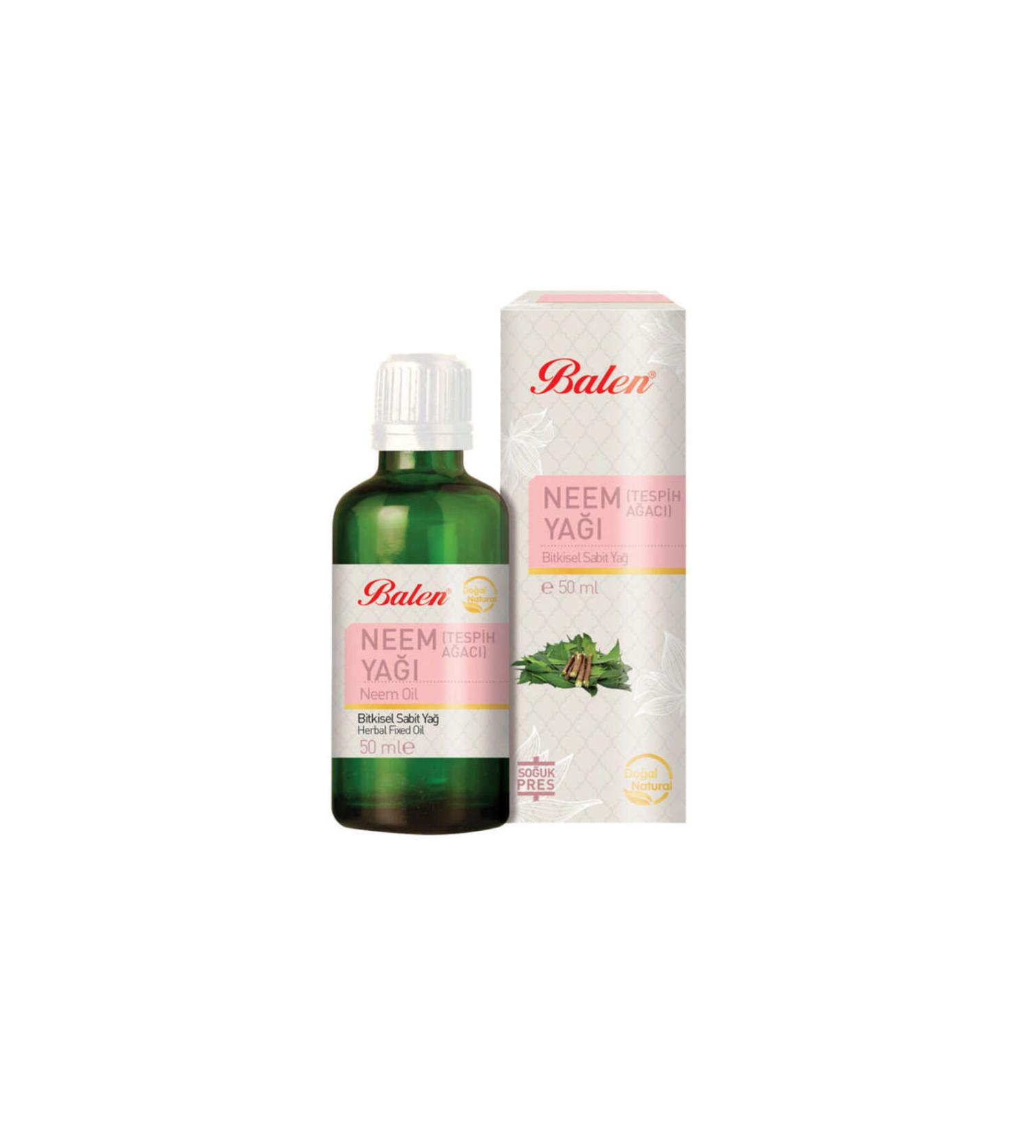 Balen Neem Oil (Neem Oil) 50 Ml | Natural Oil Against Skin Problems 570008