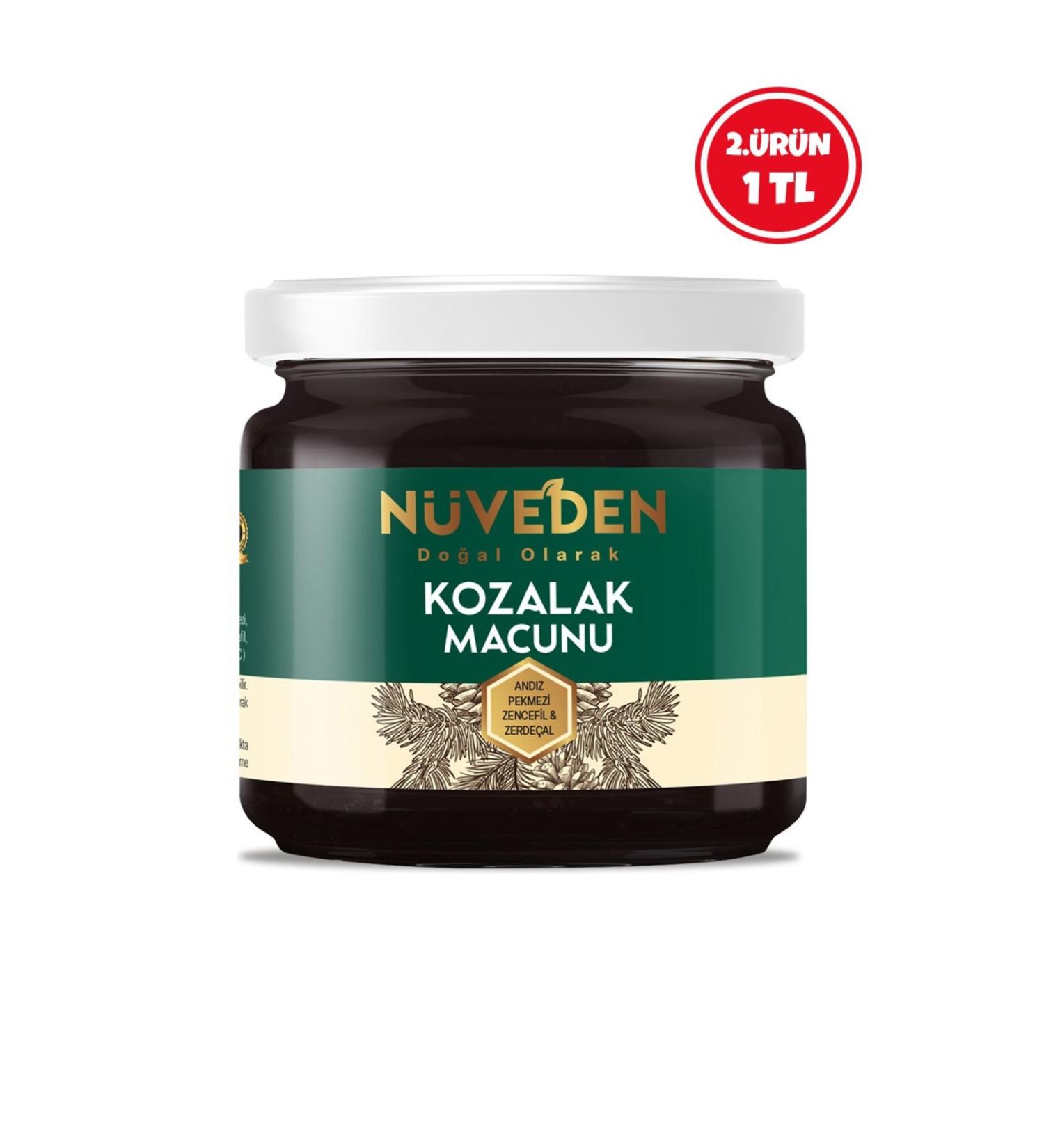 Cone Paste from the Core Pine Cone 240 gr Flower Honey-Ice Molasses-Turmeric-Ginger Vitamin C - Buy Online on GoSupps.com