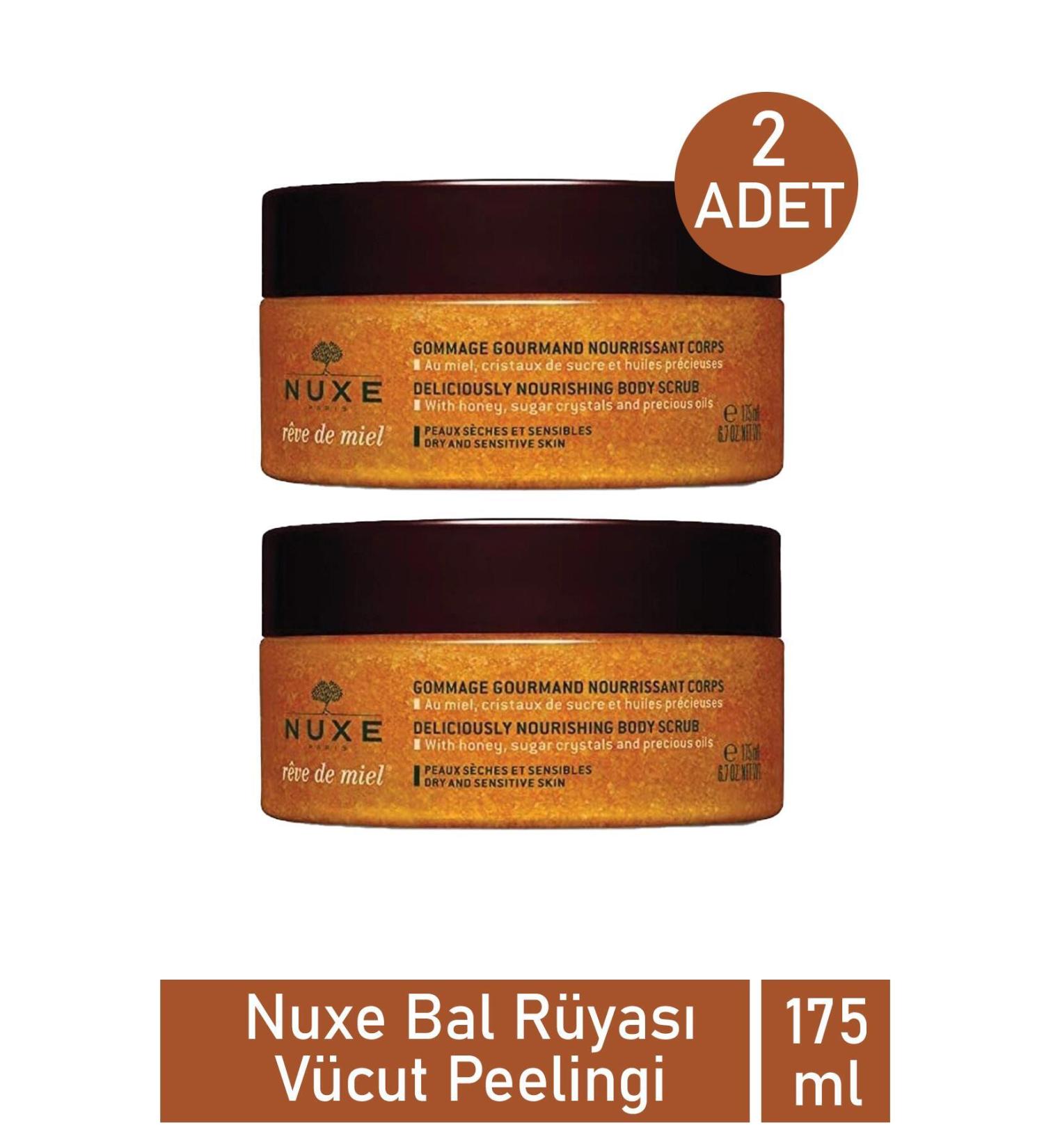 Nuxe Reve De Miel Gommage Honey Dream Body Scrub 175 ml 2 Pieces