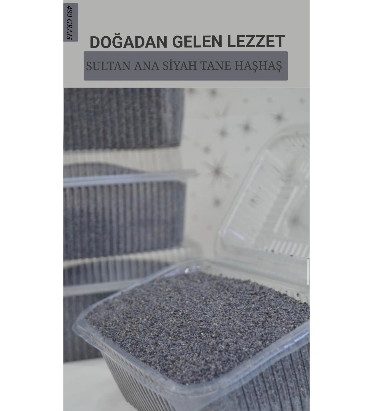 SULTAN MOTHER BLACK / BLUE POPPY 480 GR