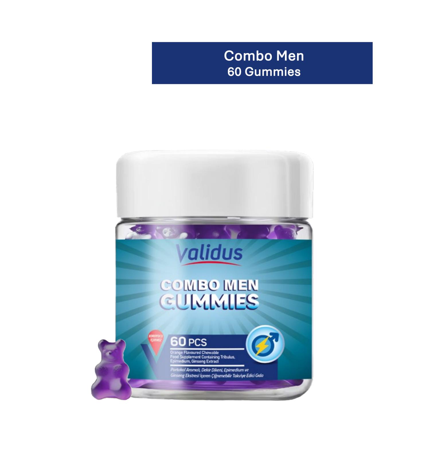 Validus Combo Men 60 Gummies (Pectin)