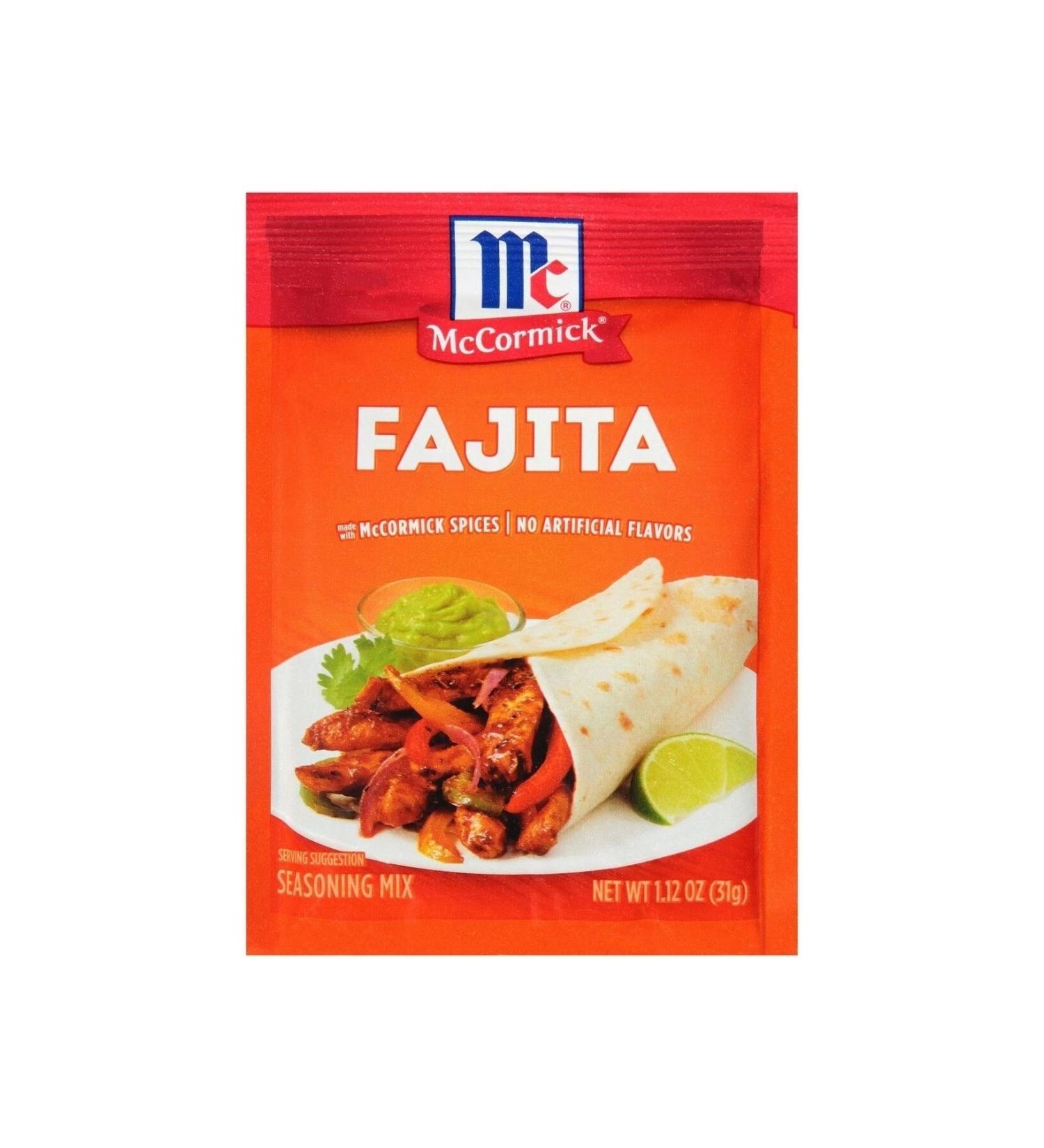 McCormick Fajita Seasoning Mix 31 gr