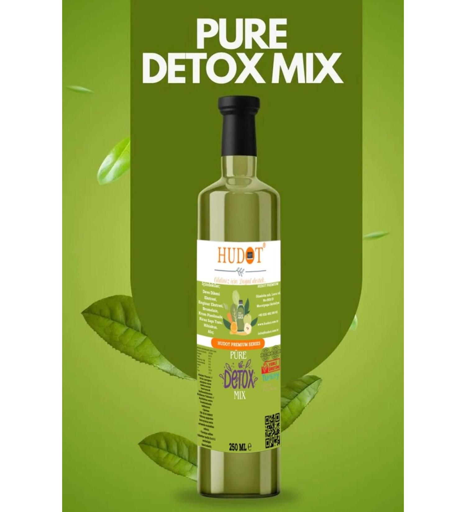 HUDOT Puree Mix Detox 250 Ml Gurme Premium Gurme Premium
