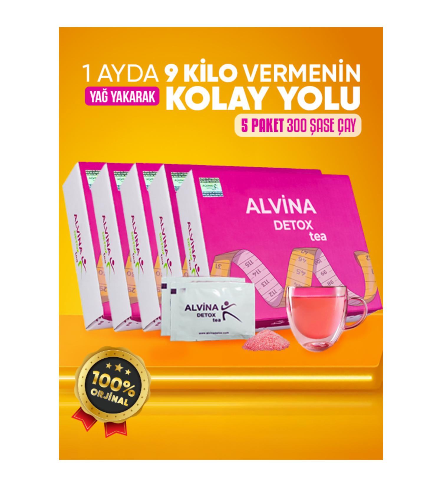 E&G ALV NA DETOX Alvina Detox Tea Five Pack - Buy Online on GoSupps.com