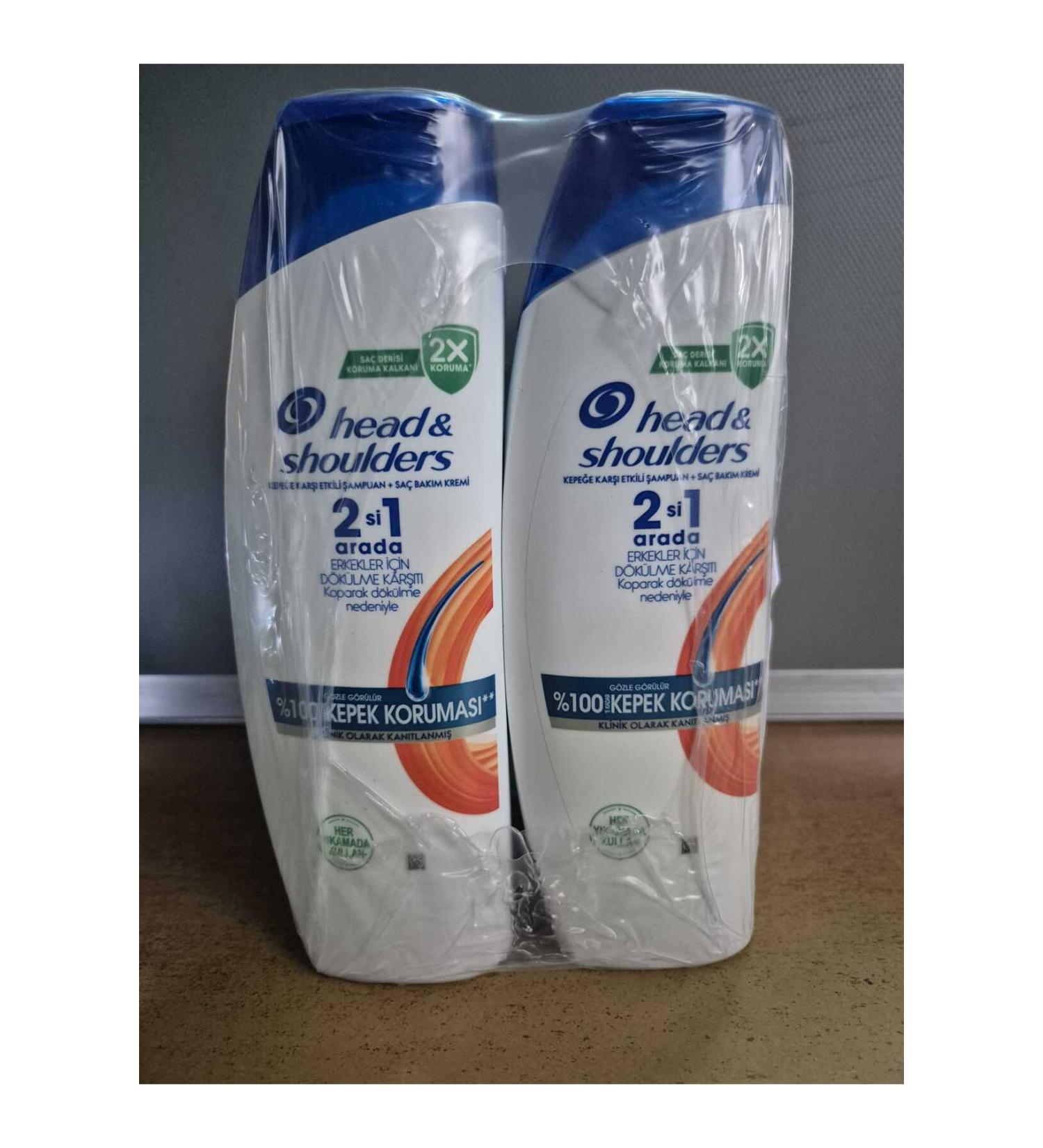 Head And Shoulders Men's Special Anti-Hair Loss Effective 2in1 Shampoo 330 ml x 6 - Buy Online on GoSupps.com