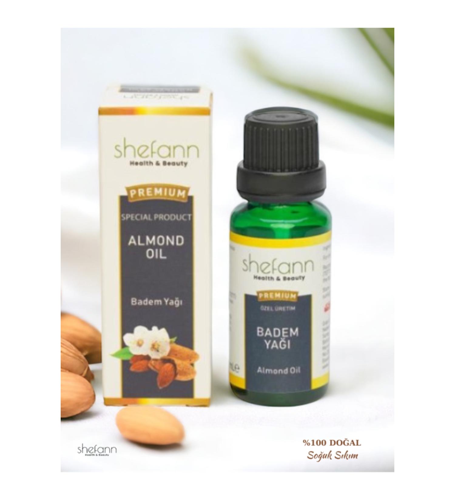 Shefann Almond Oil 20 ml Cold Pressed