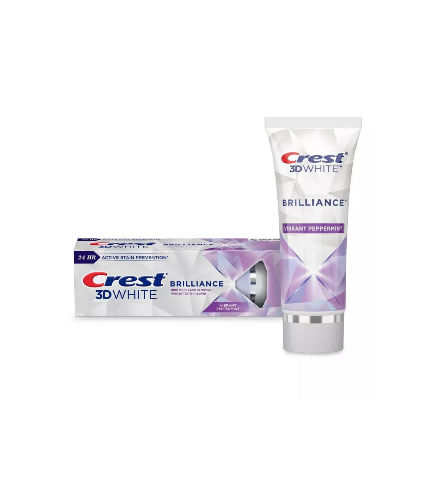 CREST 3D White Brilliance Toothpaste 130g pollenvitamin
