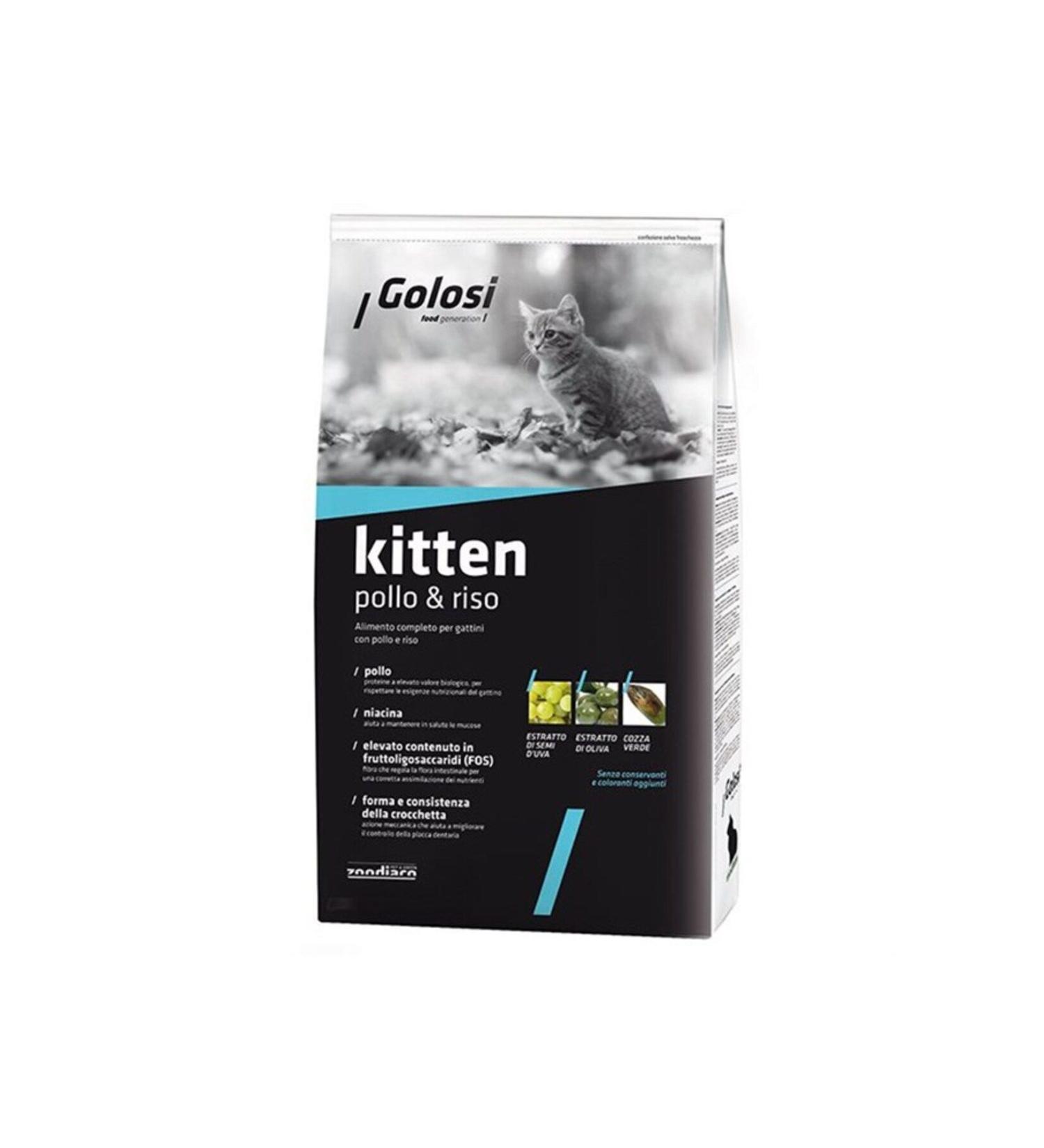 teknotrust Pollo Riso Chicken and Rice Kitten Food 1.5 Kg