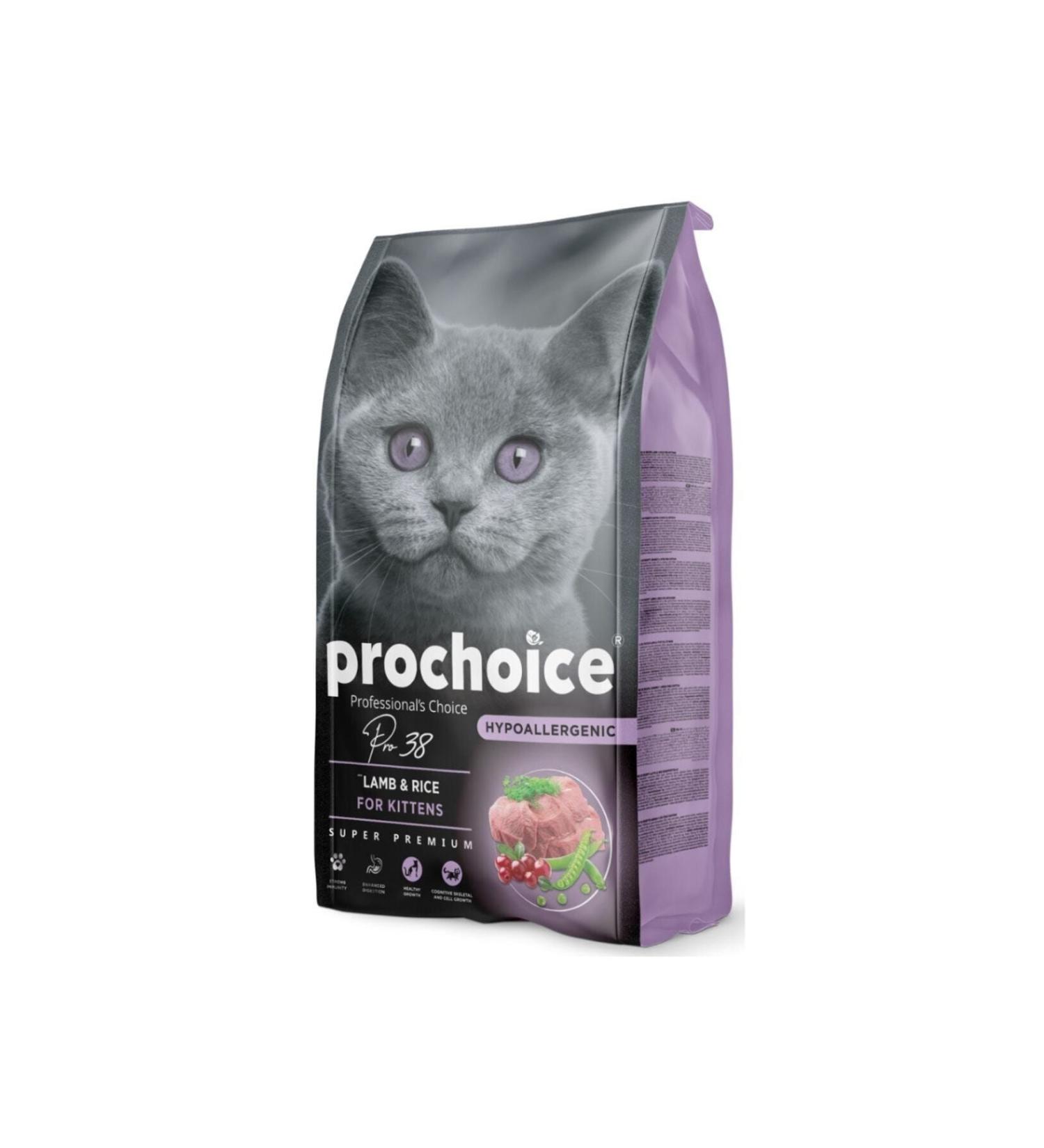 teknotrust Pro 38 Kitten Low Grain Lamb Kitten Cat Food 2 Kg