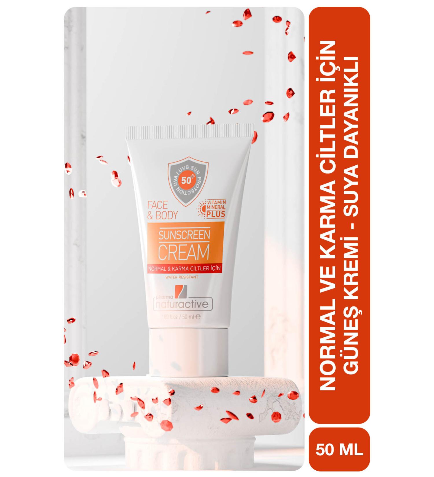 Pharmanaturactive Pharma Naturactive SPF50+ Instant Protection Sun Cream for Normal and Combination Skin 50 ML