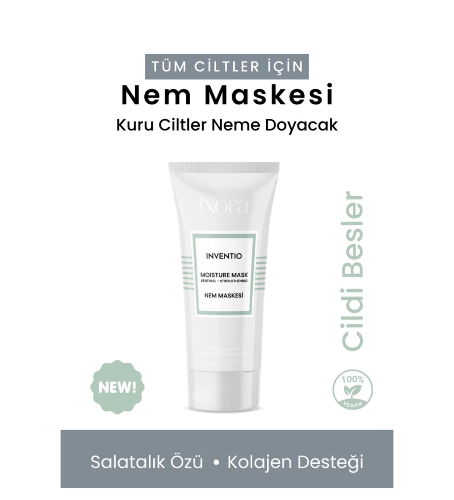 Ixora Inventio Moisture Sleeping Mask 75 ml - Buy Online on GoSupps.com