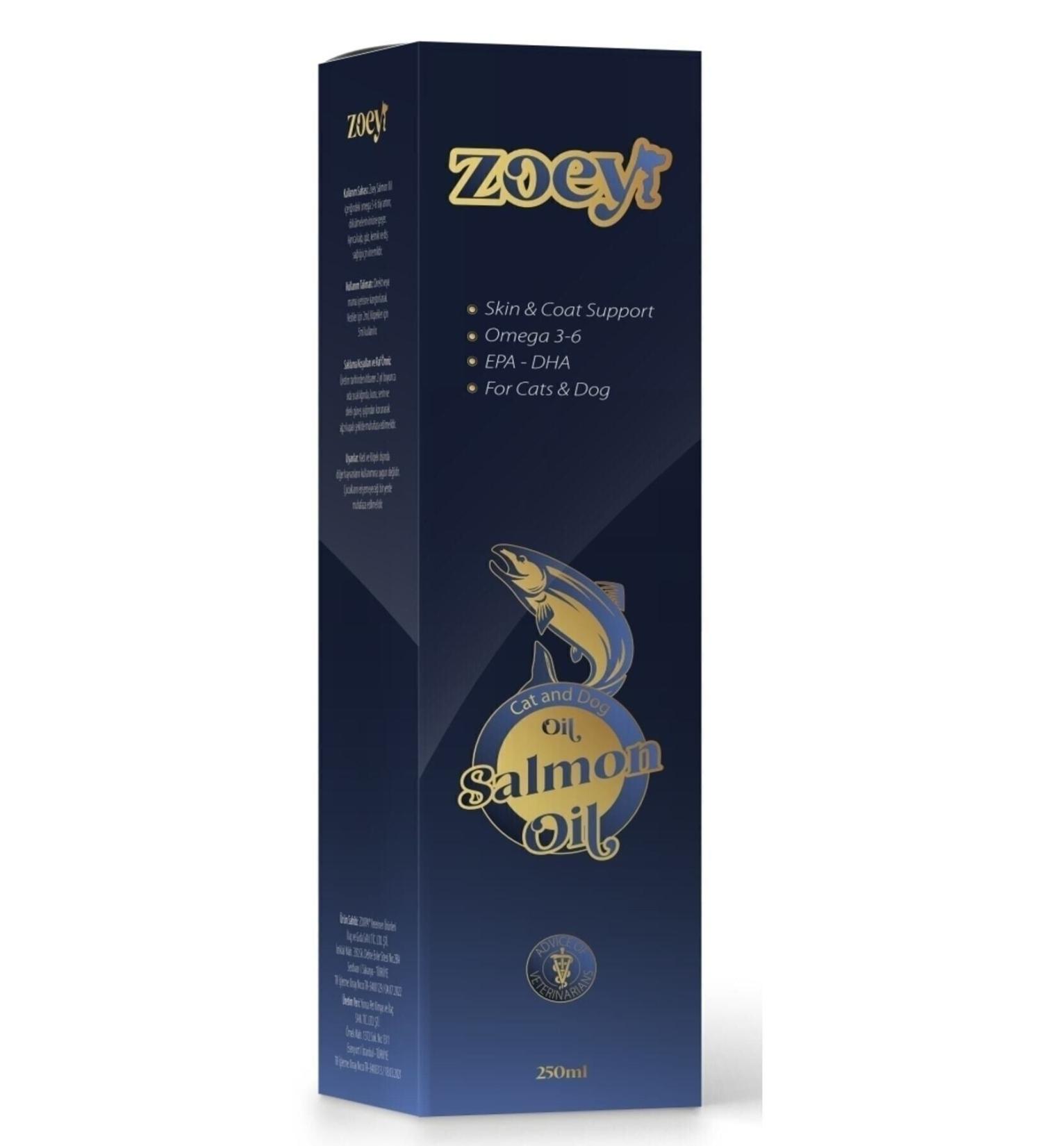 teknotrust Omega 3 Salmon Oil - Fish Oil for Cats and Dogs