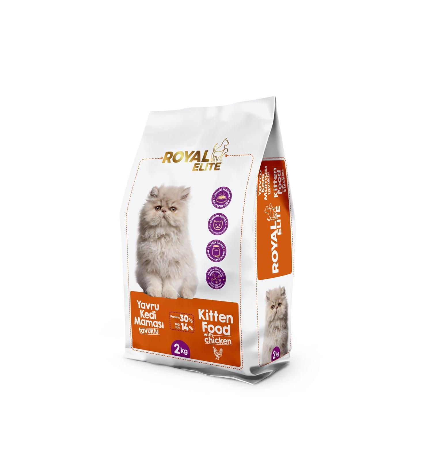 teknotrust ROYAL ELITE CHICKEN KITTEN CAT FOOD 2 KG