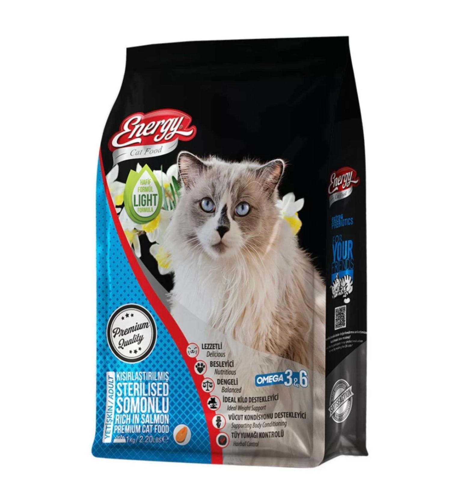 teknotrust Salmon Sterilized Adult Cat Food 1 Kg