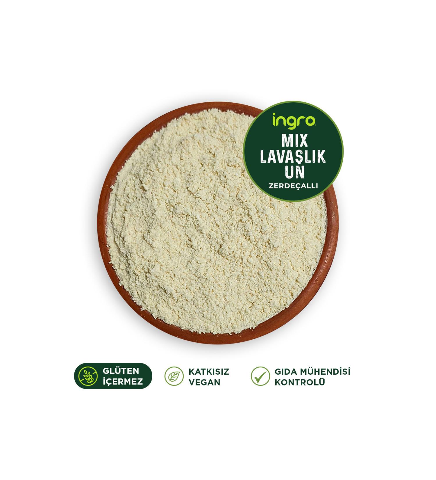 Ingro Mix Gluten-Free Lavash Flour (with Turmeric) 5000 G