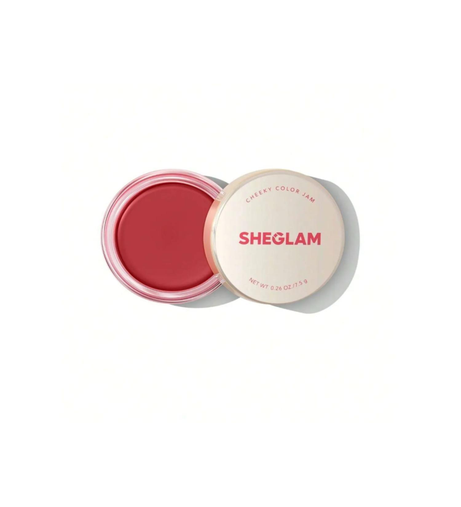 SHEGLAM Cheeky Color Jam-afternoon Peach 6 Shades Multi-use Cream Blush Lip Cream