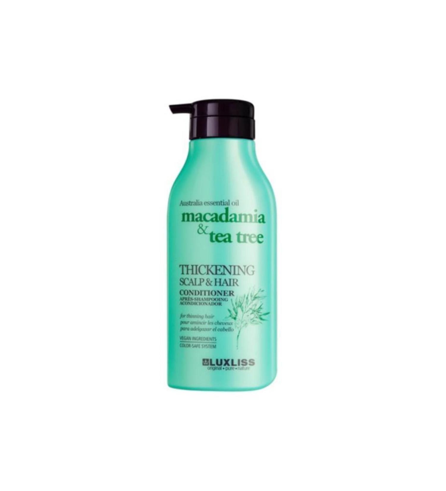 Luxl ss Thickening Macadamia Tea Tree Thickening Scalp- Hair Conditioner 500 ml