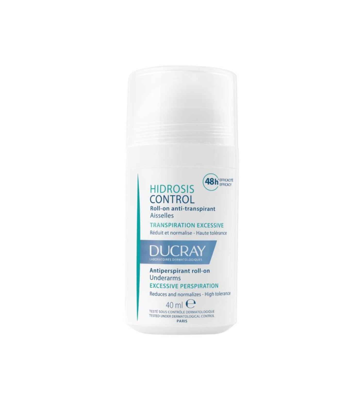 Ducray Hydrosis Control Roll-on Anti-transpirante 40 ml