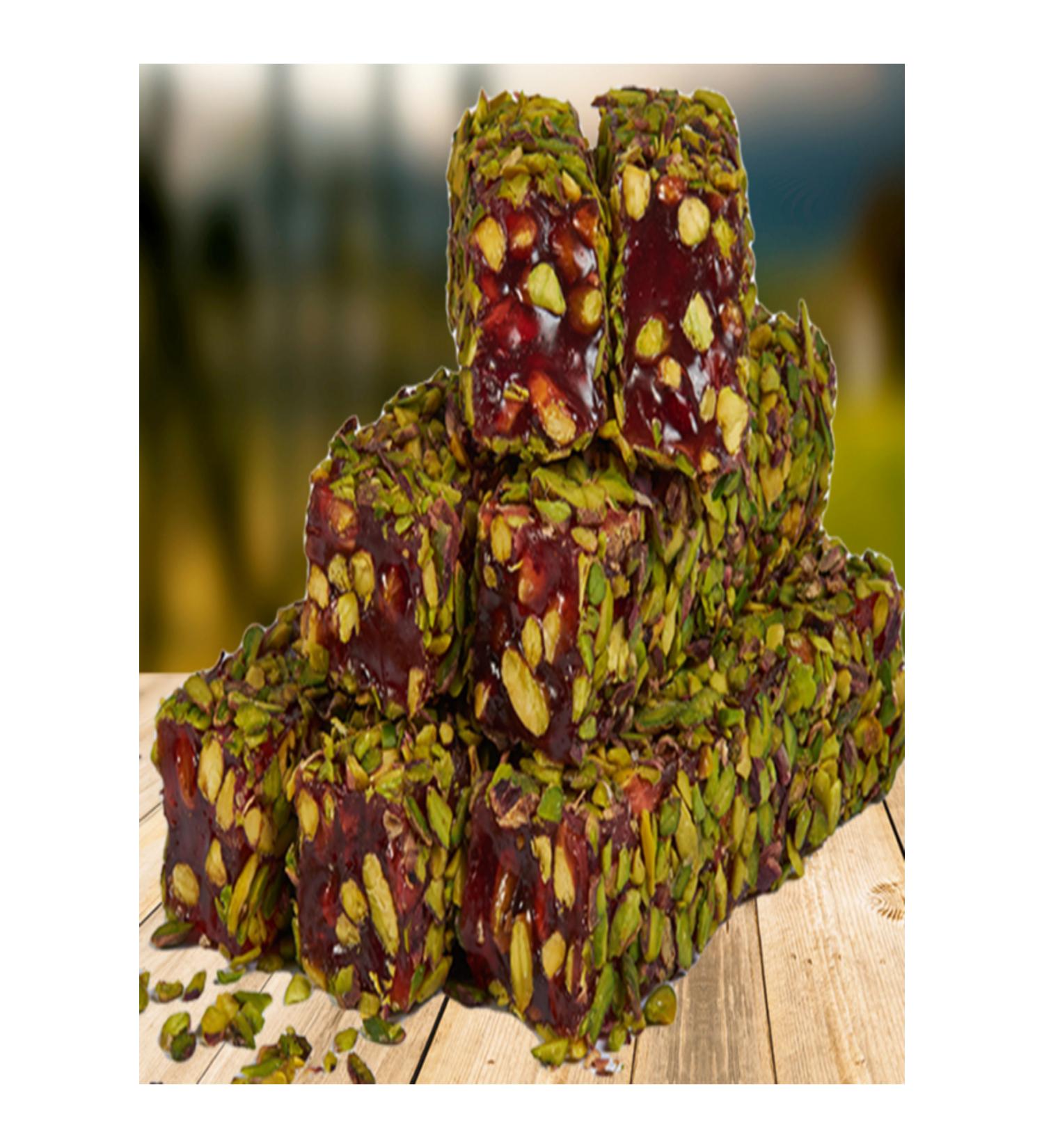 Cardella Pistachio Pomegranate Wick Turkish Delight (500 gr)
